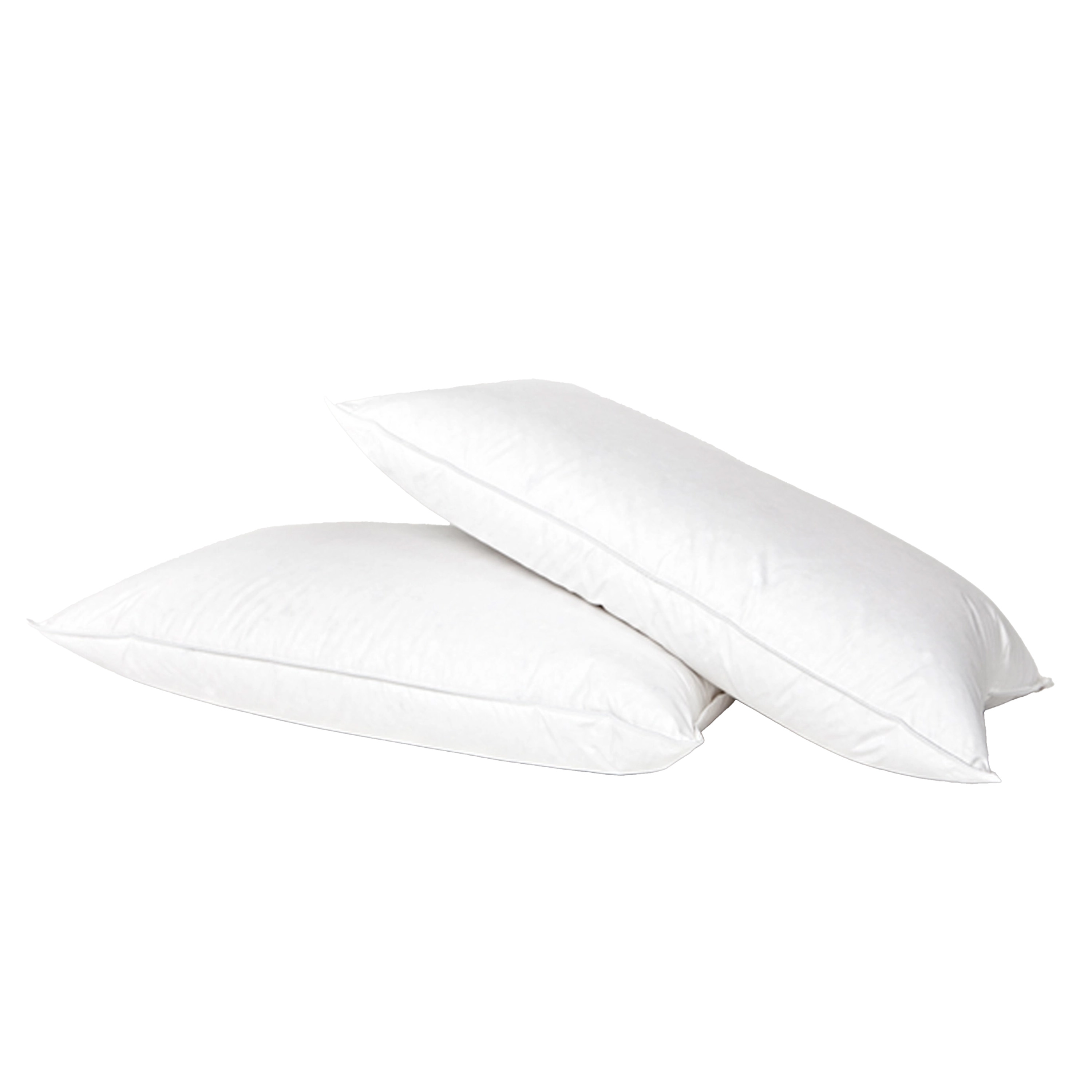 Norsk Dun - ByNight Luxus Daunenkissen Niedrig 50x60 - Weiß
