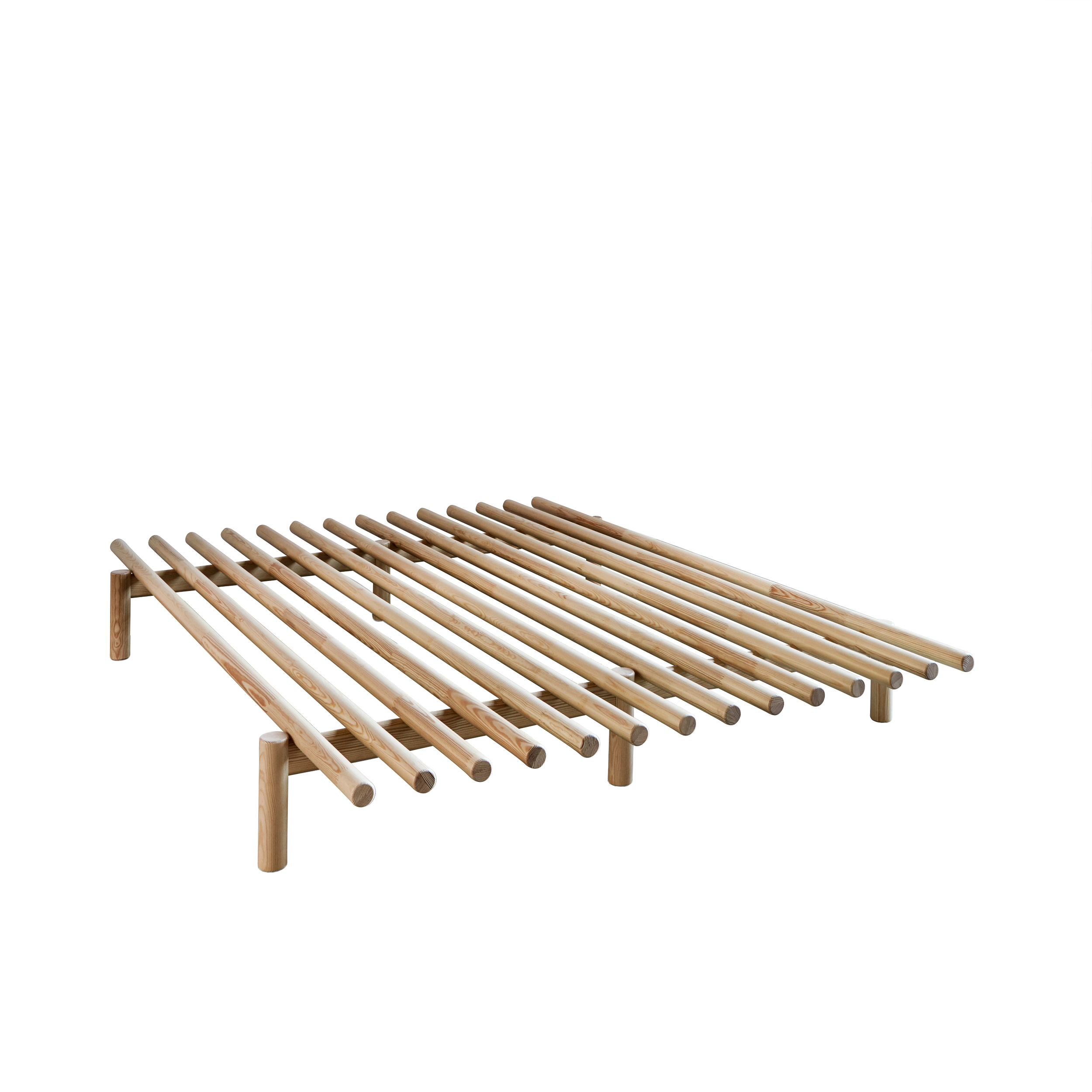 Karup Design - Pace Sängynrunko luonnonväri 140 cm Beige - Tall/FSC - Sängynrungot