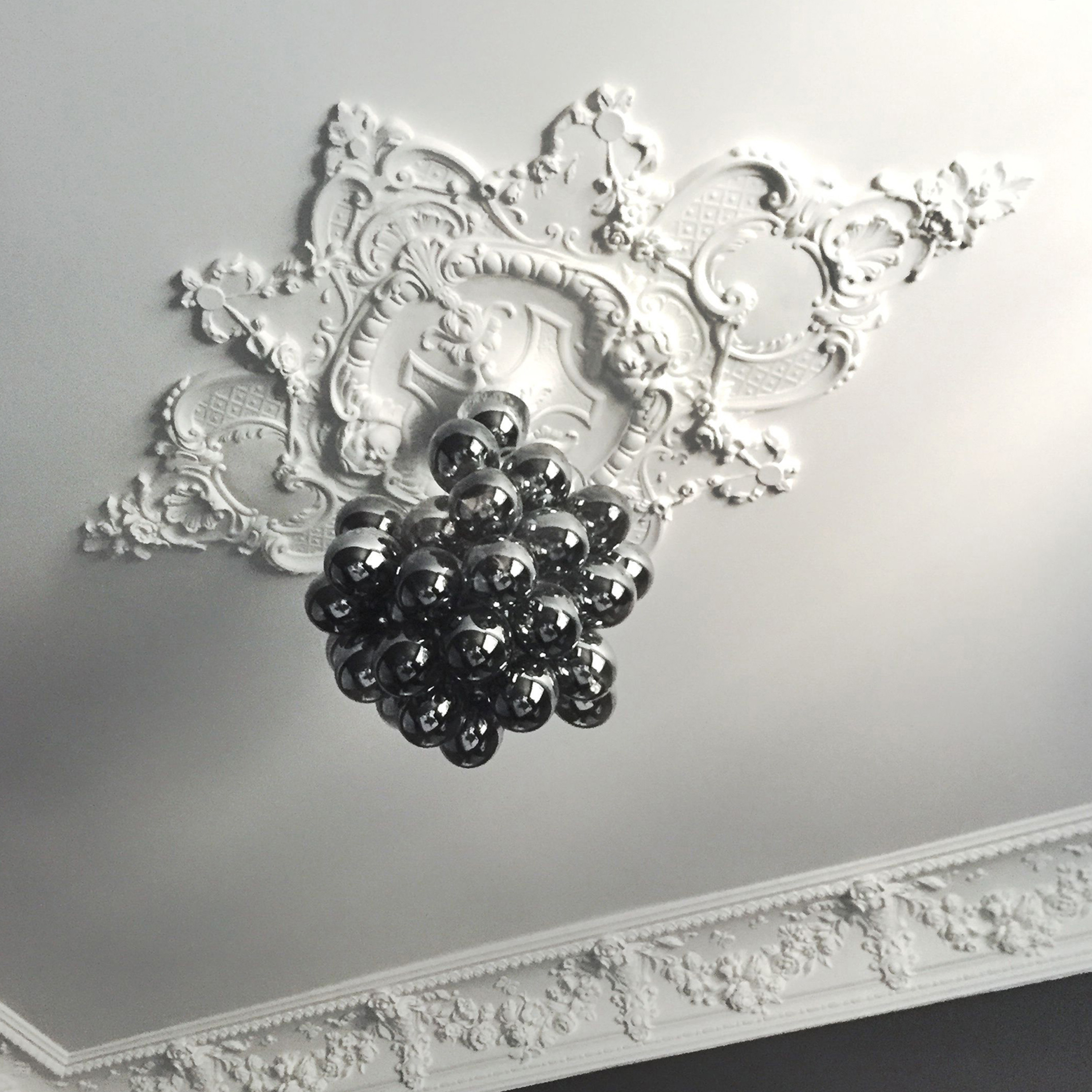 By Rydéns Gross Rauchgraue Deckenlampe