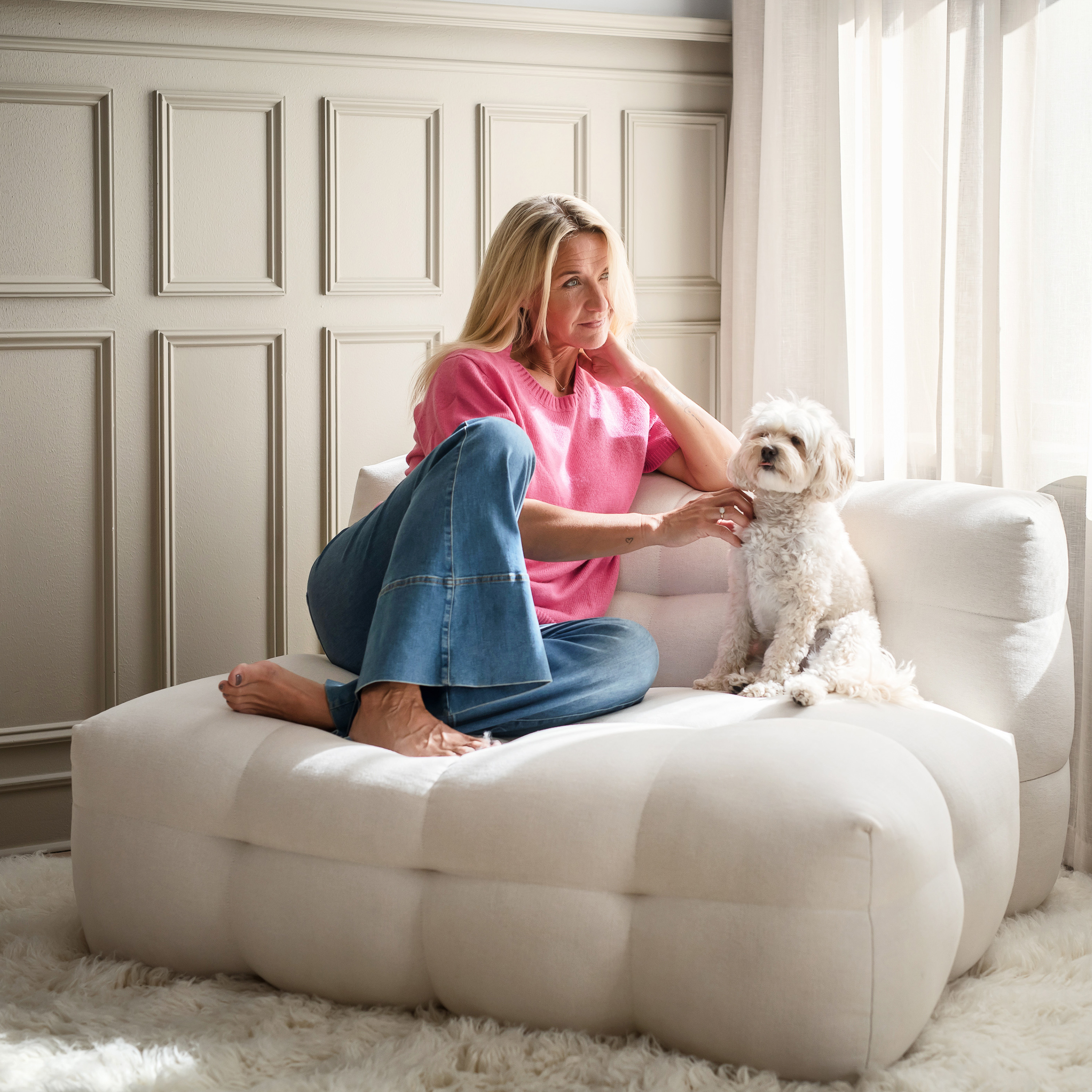 Sleepo Collection Billie Loungestol Nature 120cm