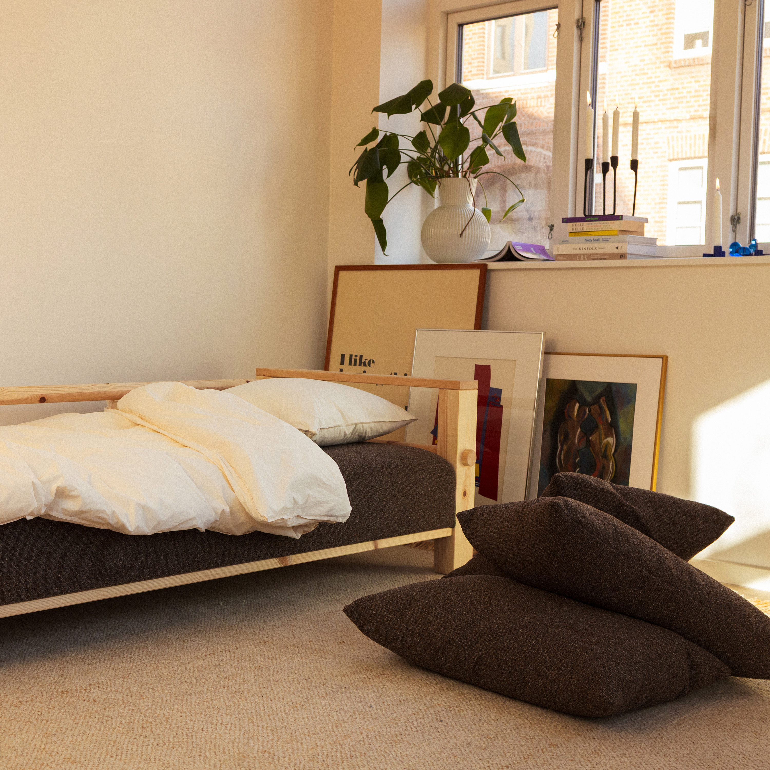Karup Design Bare Bäddsoffa Raw/Mellow Brown