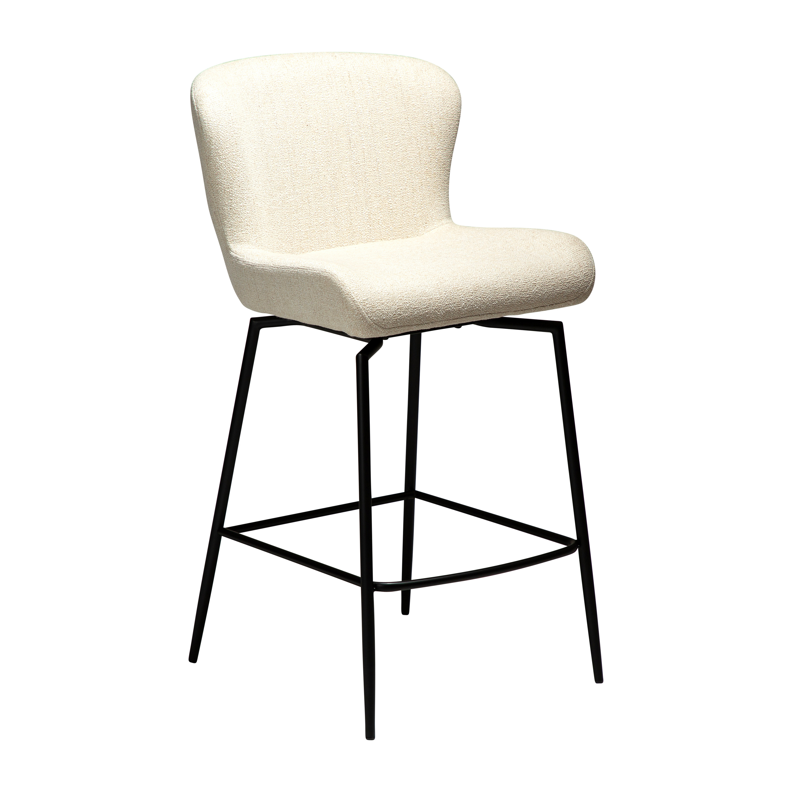 Glam Swivel Barstol Simply Beige Bouclé