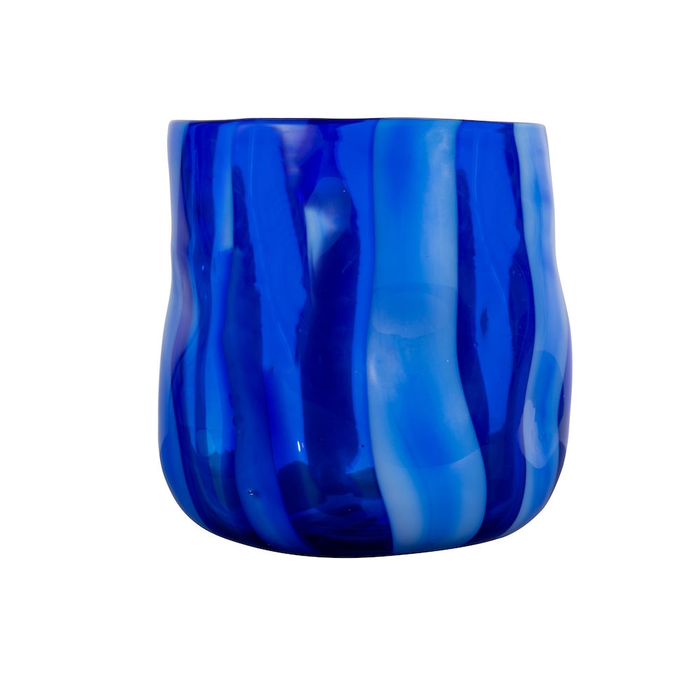 Byon - Triton Vase 24cm - Blau