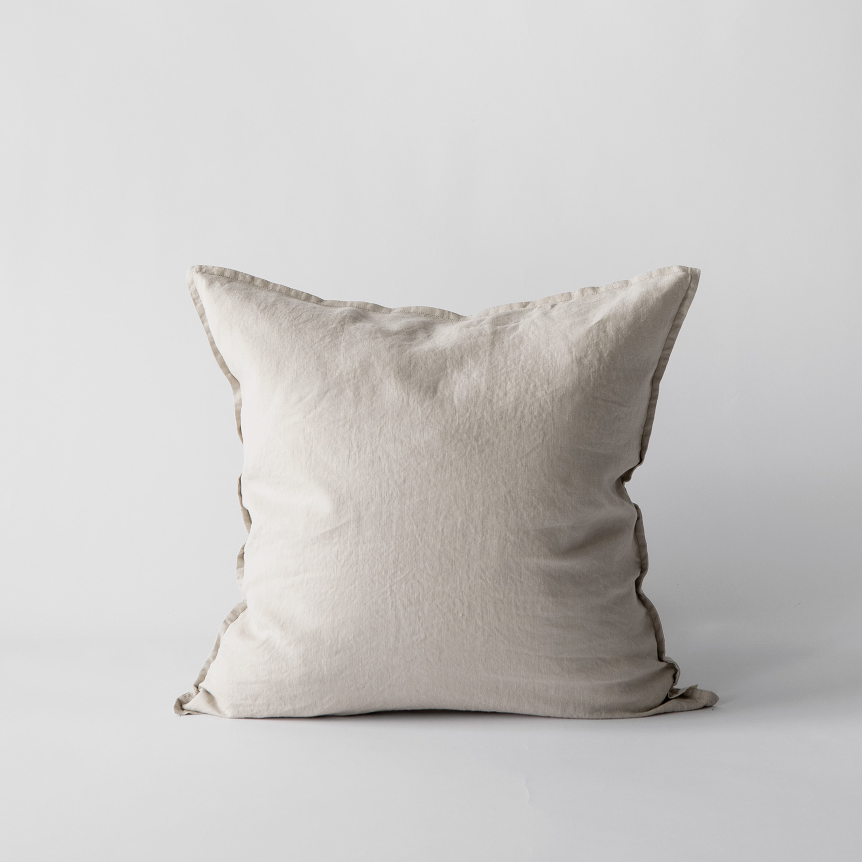 Tell me more Tyynynpäällinen Pellava Warm Grey 50x50