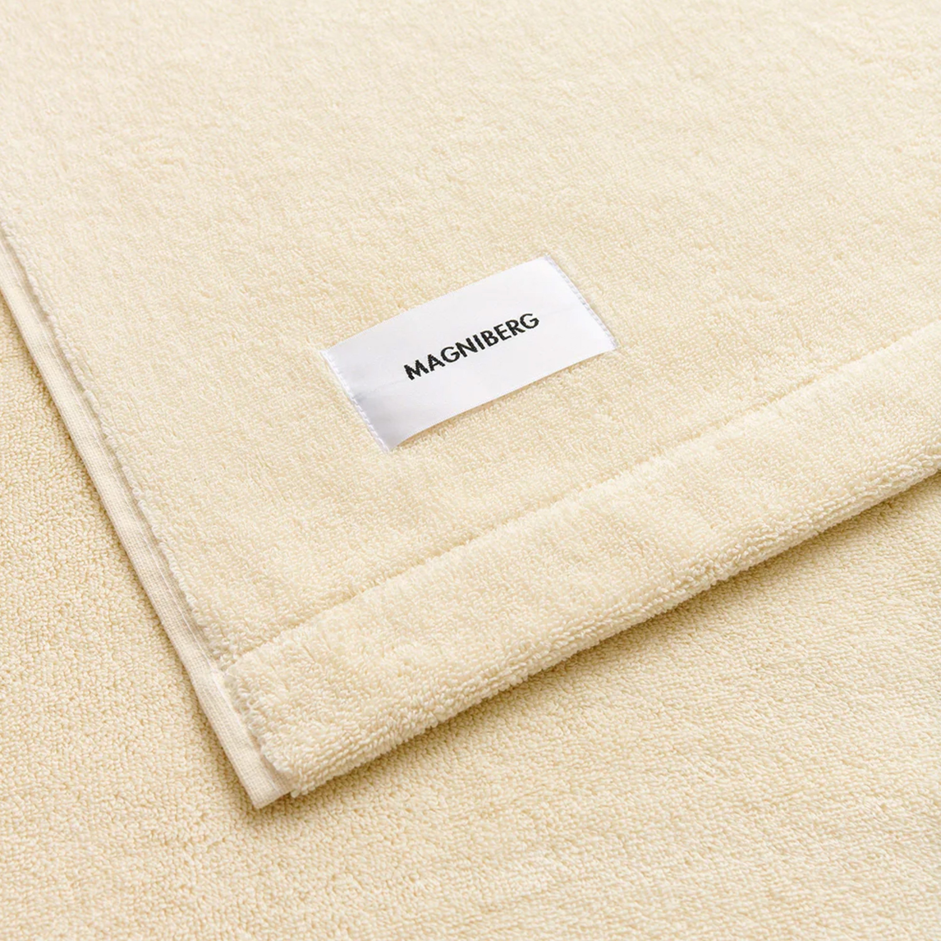 Magniberg Gelato Håndkle Coconut White 50x80