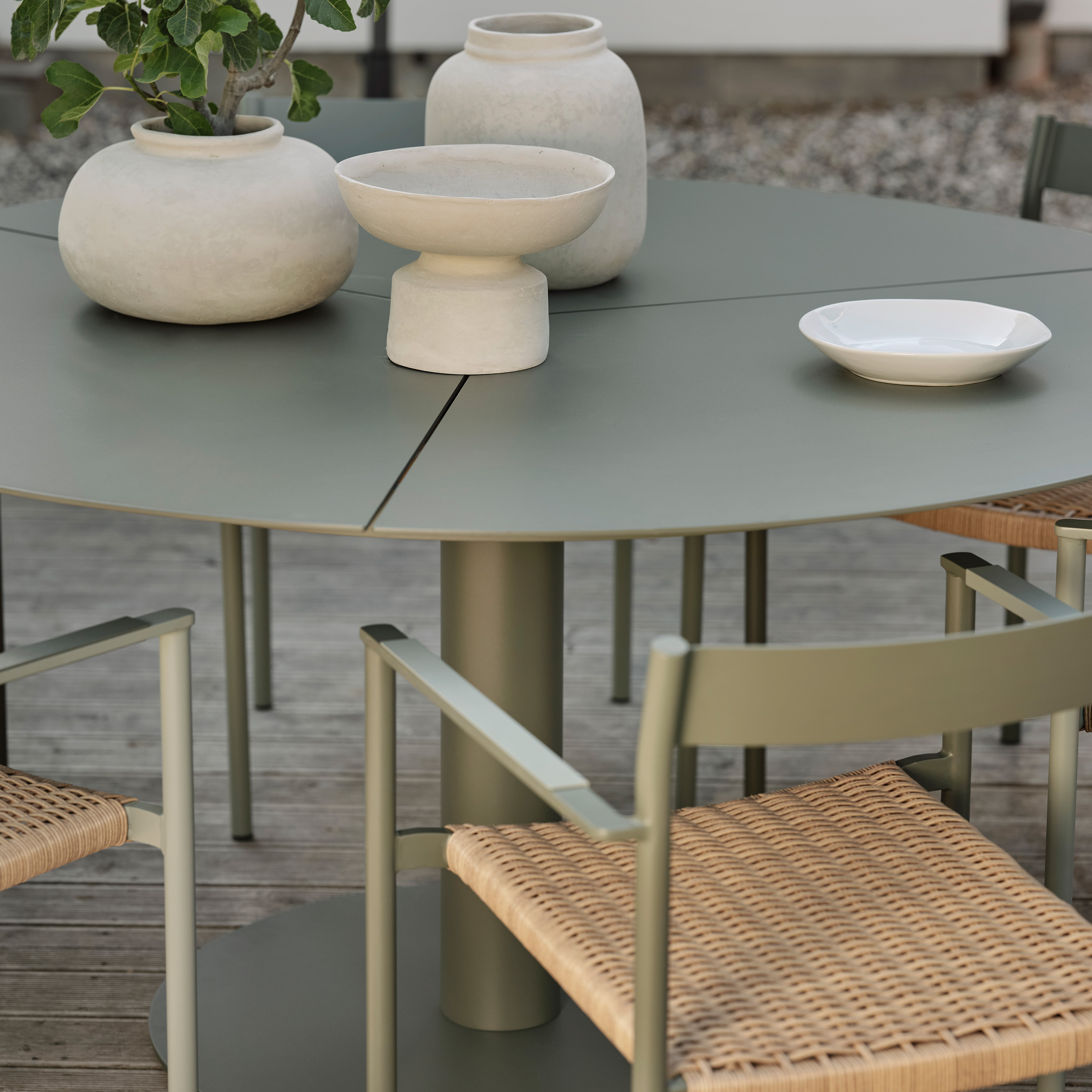 Brafab DK Karmstol Nordic Green/Natur