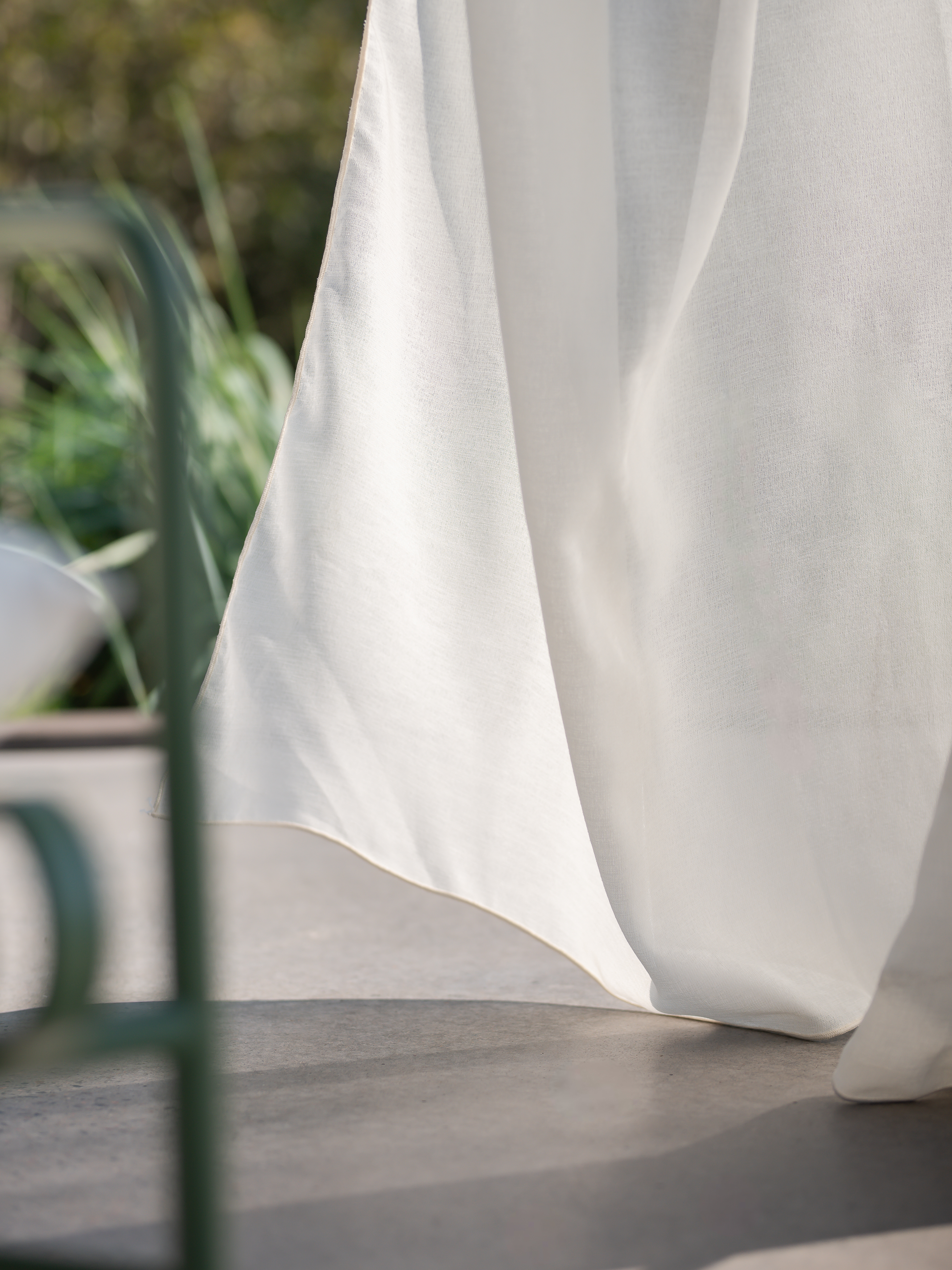 Svanefors Sol Outdoor Vorhanglänge Offwhite 260cm 2er-Pack