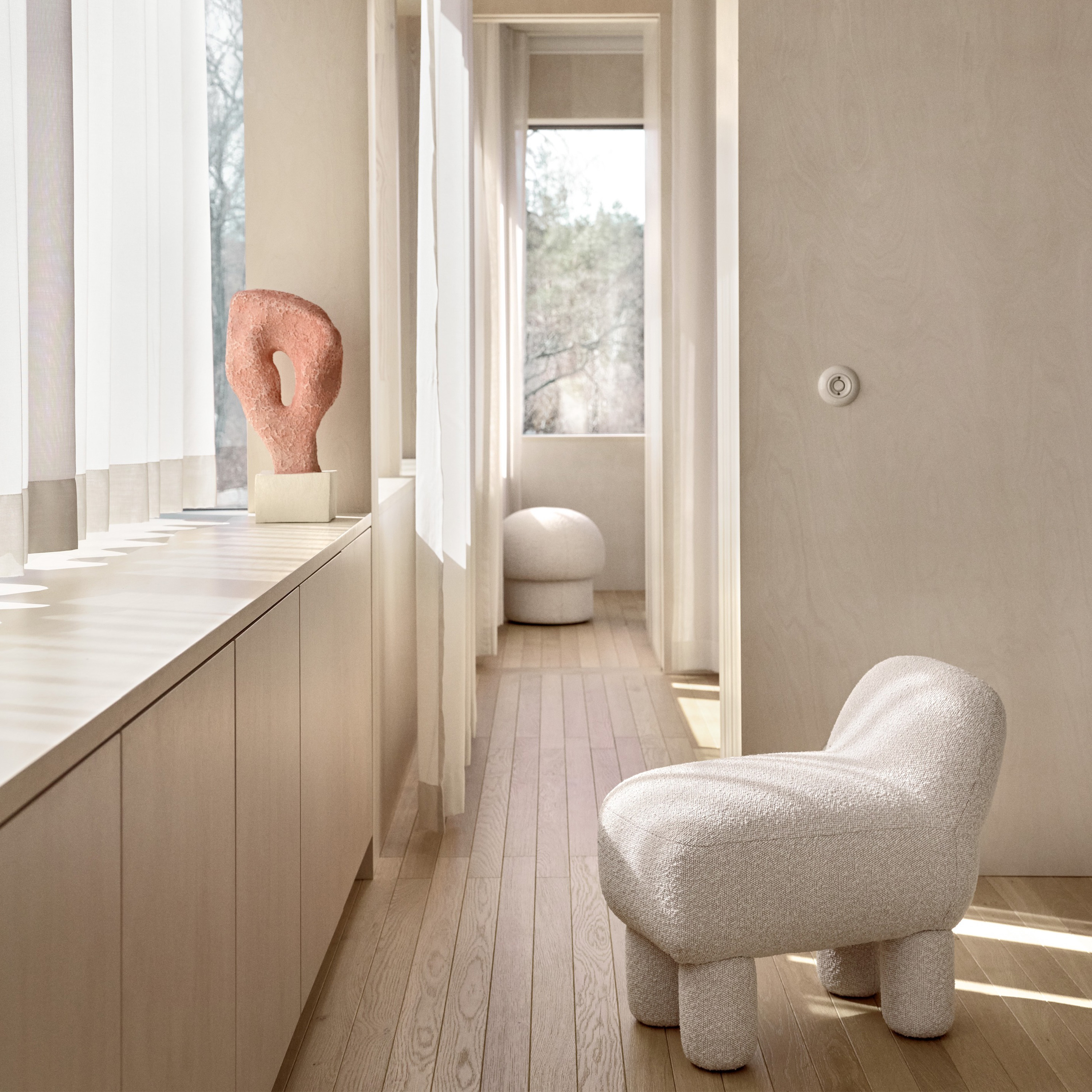 Design House Stockholm Lulu Sittpuff Cream