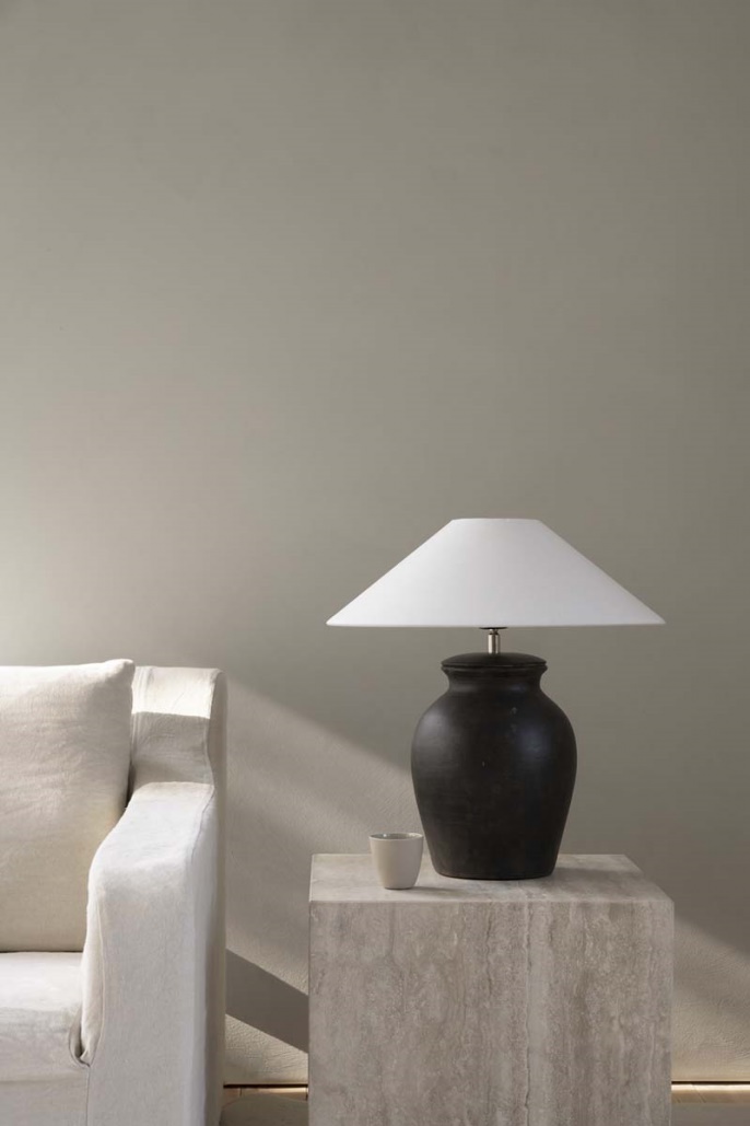 Watt &amp; Veke Berit Lampenfuß Schwarz