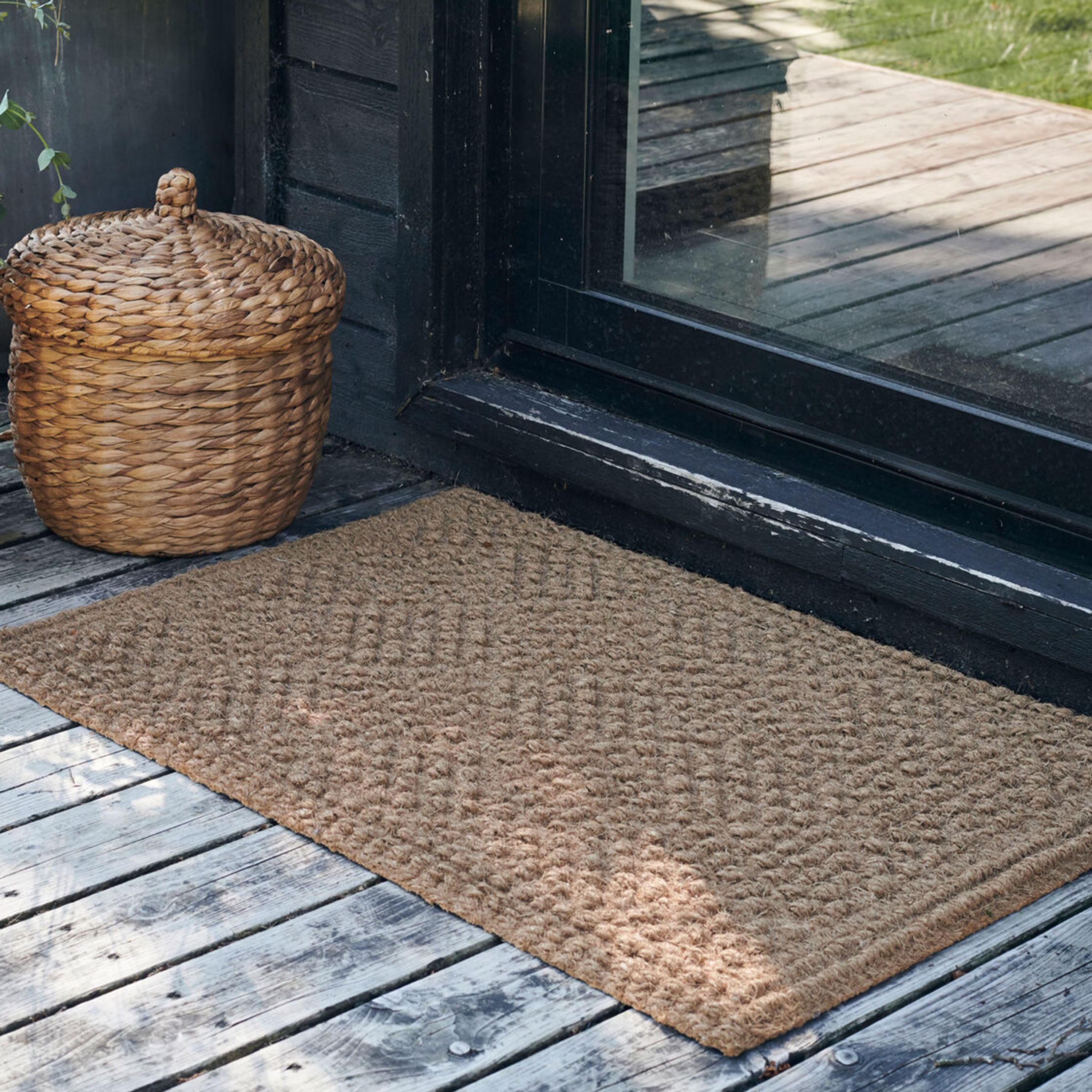 House Doctor Clean Fußmatte Natur 60x90