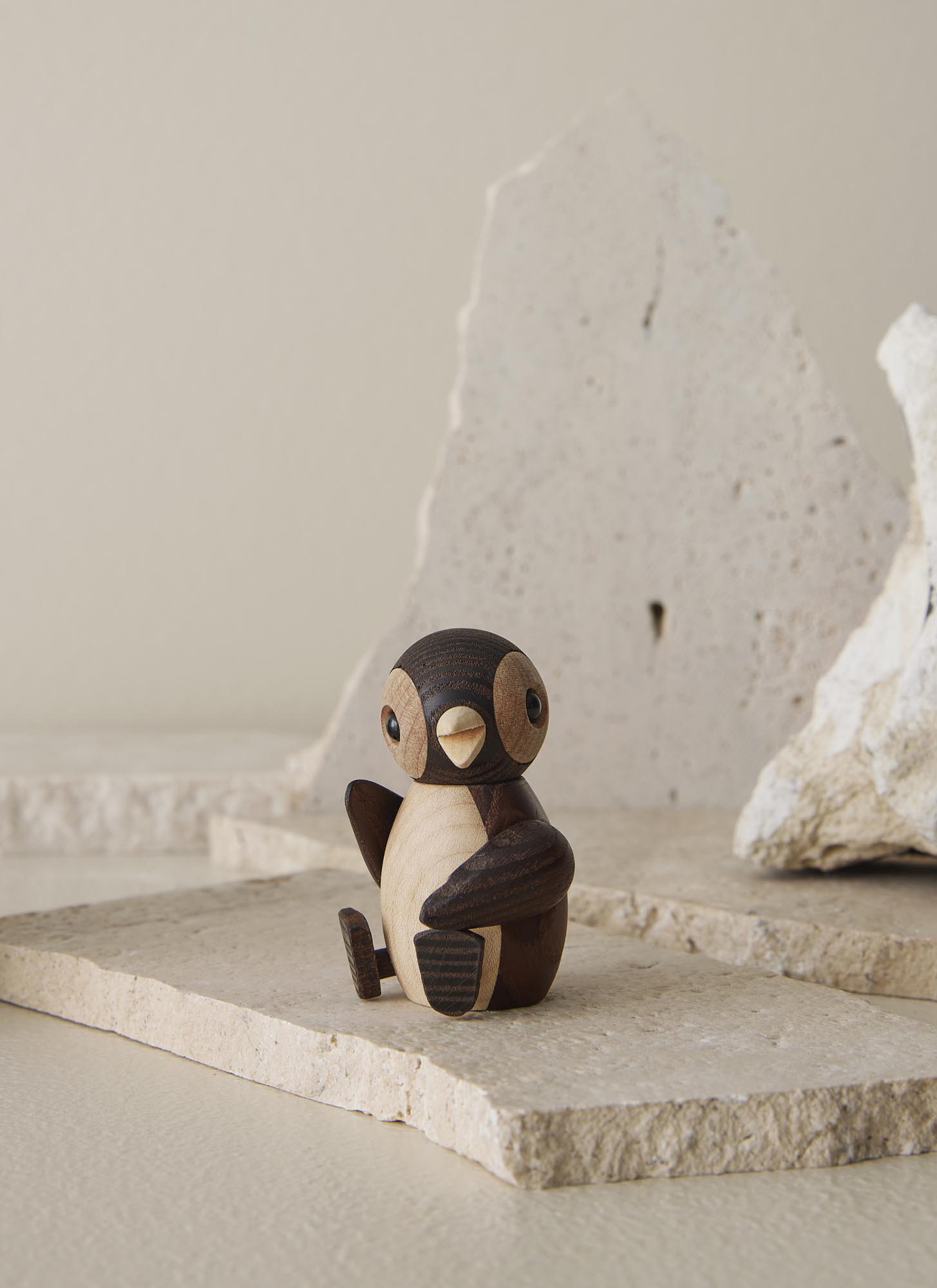 Spring Copenhagen Snow Baby Penguin Dekorasjon 7cm
