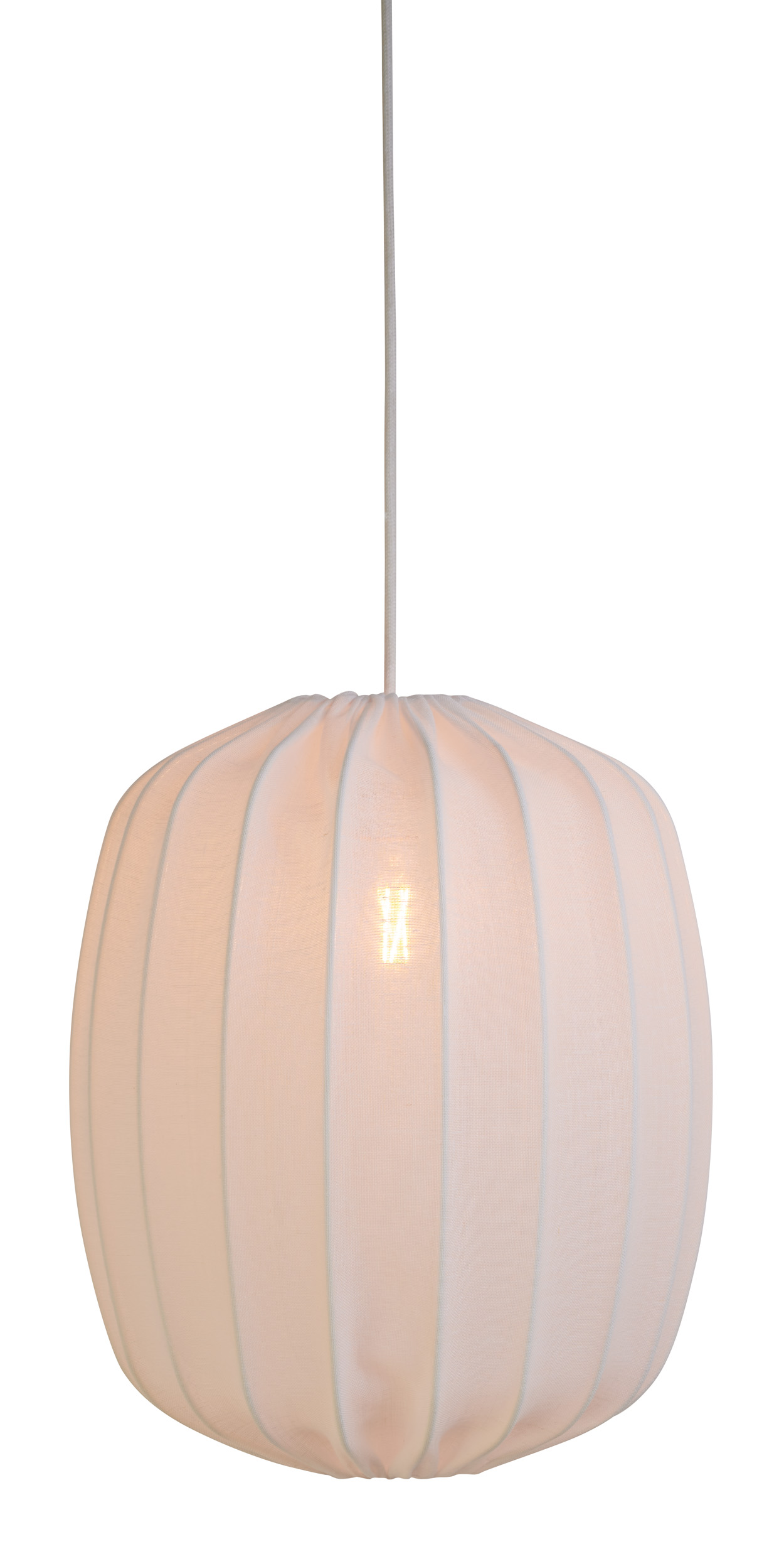Watt &amp; Veke Prisma Lampskärm Linen White Ø25