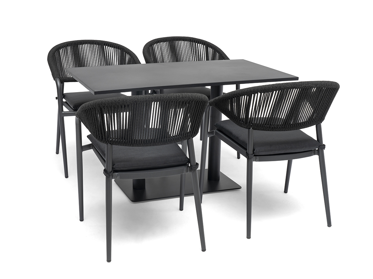 Hillerstorp Näsby Sohvapöytä Musta 70x120