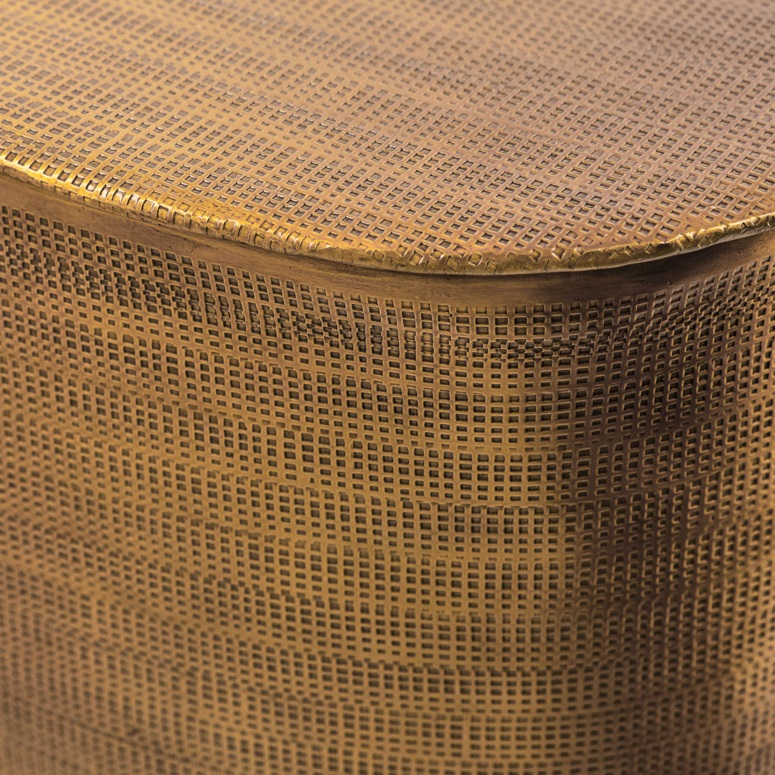 House Doctor Cajas Sidobord Golden 2 Delar