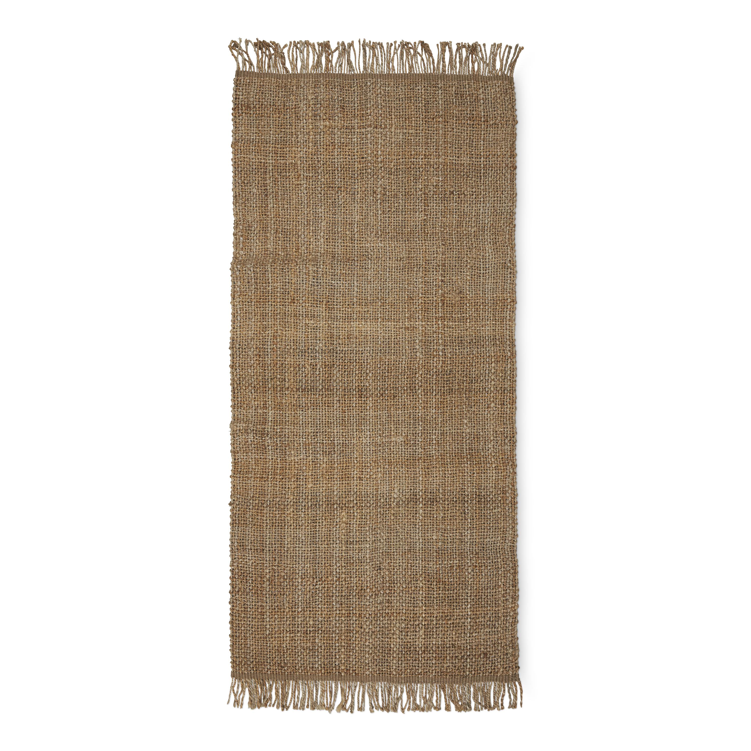 Boel & Jan - Thess Gangmatte 80x170 - Beige  - Jute- & Sisaltepper