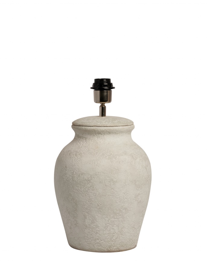 Watt & Veke - Berit Lampunjalka Light Grey - Terrakotta - Lampunjalat
