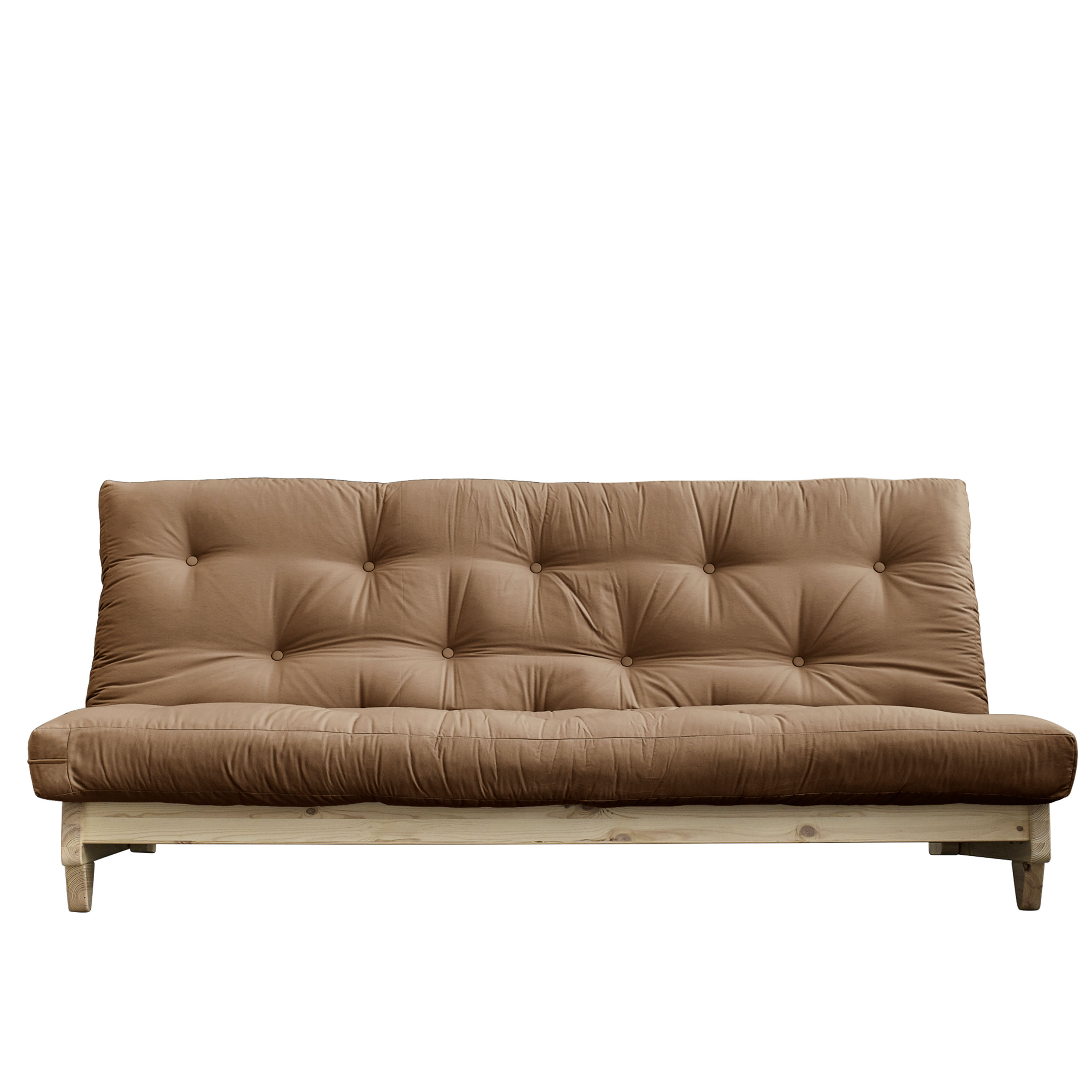 Fresh Vuodesohva Luonnollinen/Mokka 200 cm