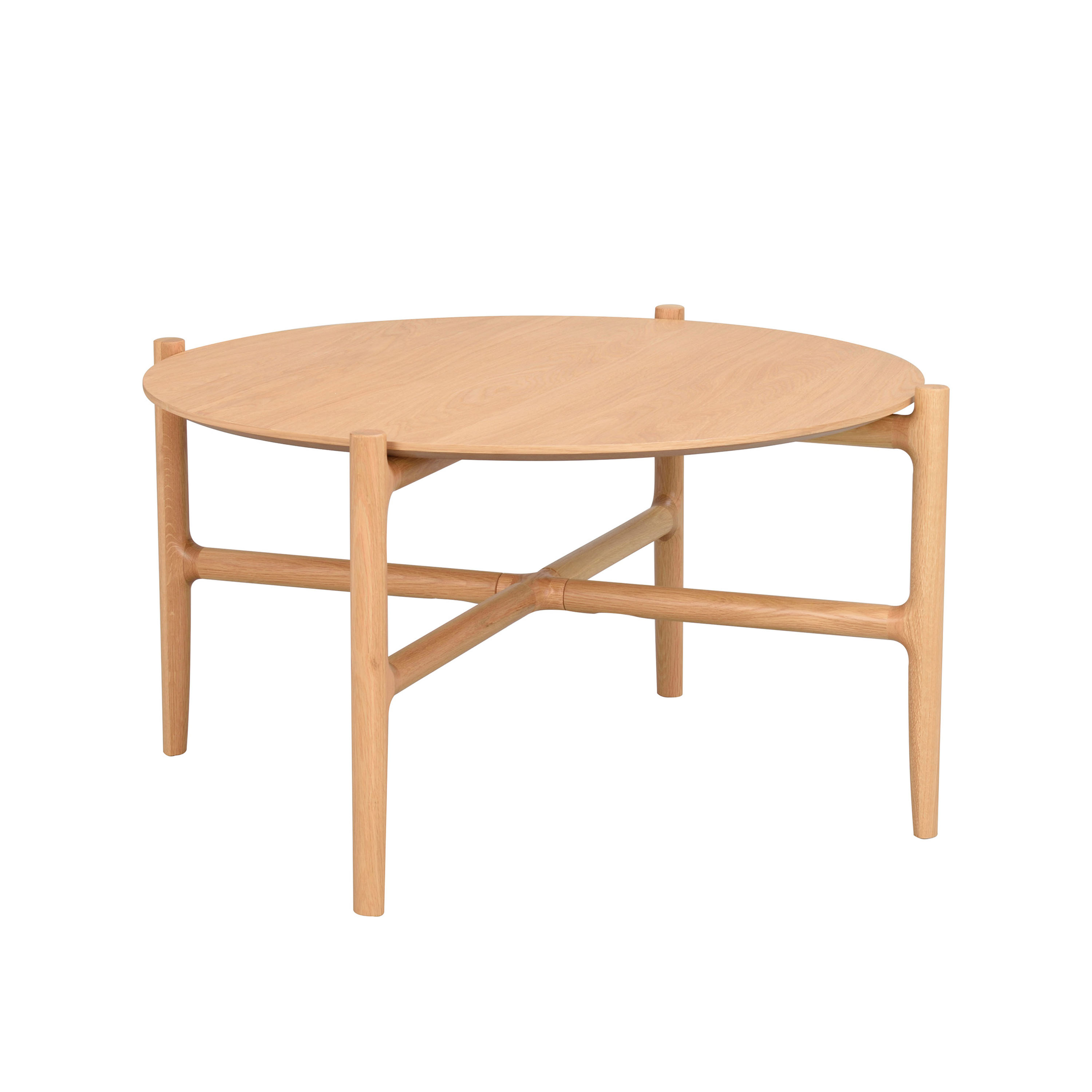 Holton Soffbord Runt Ek Ø87cm