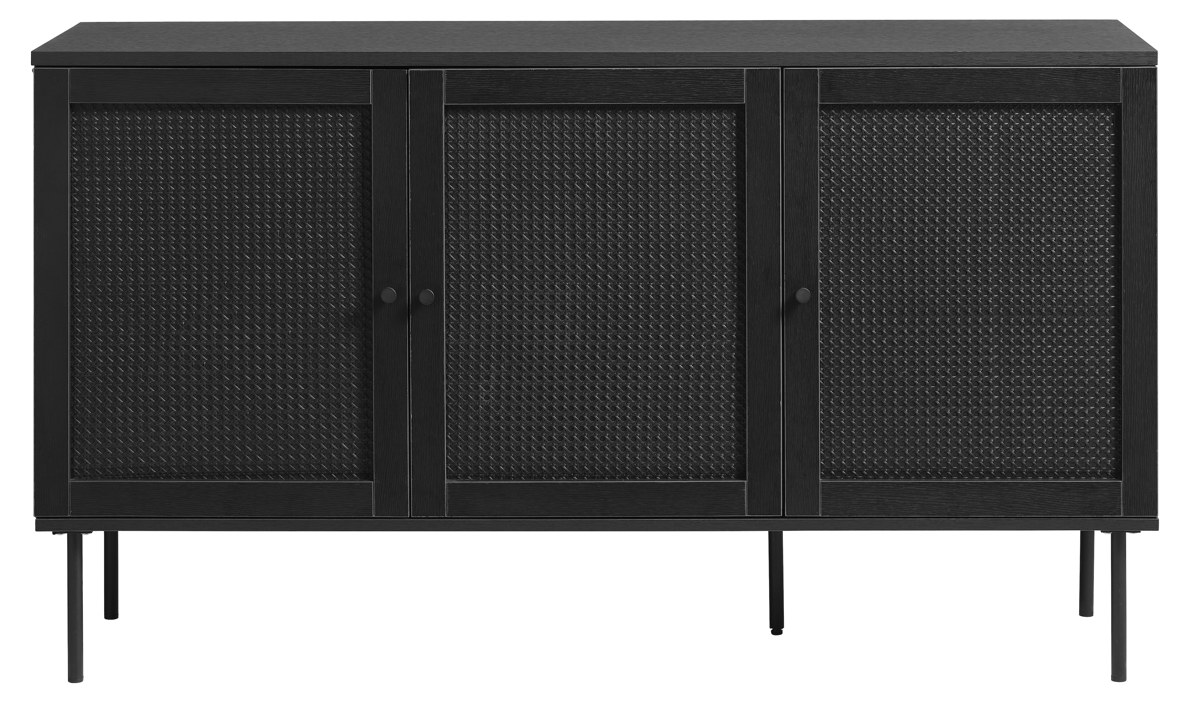 Nordic Home - Elin Sideboard Black 140cm - Svart