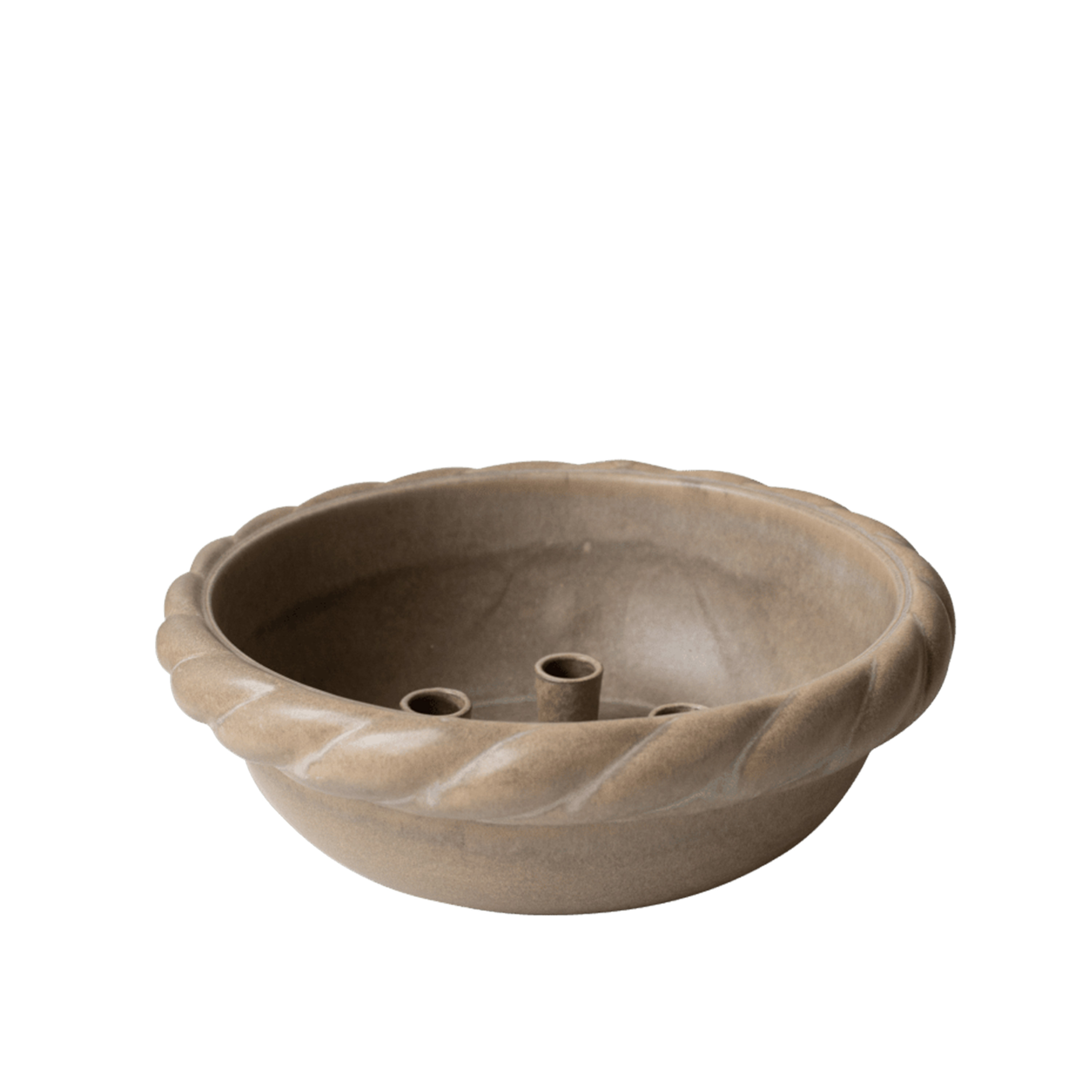 DBKD - Twine Kerzenhalter Beige Ø30 - Kerzenständer