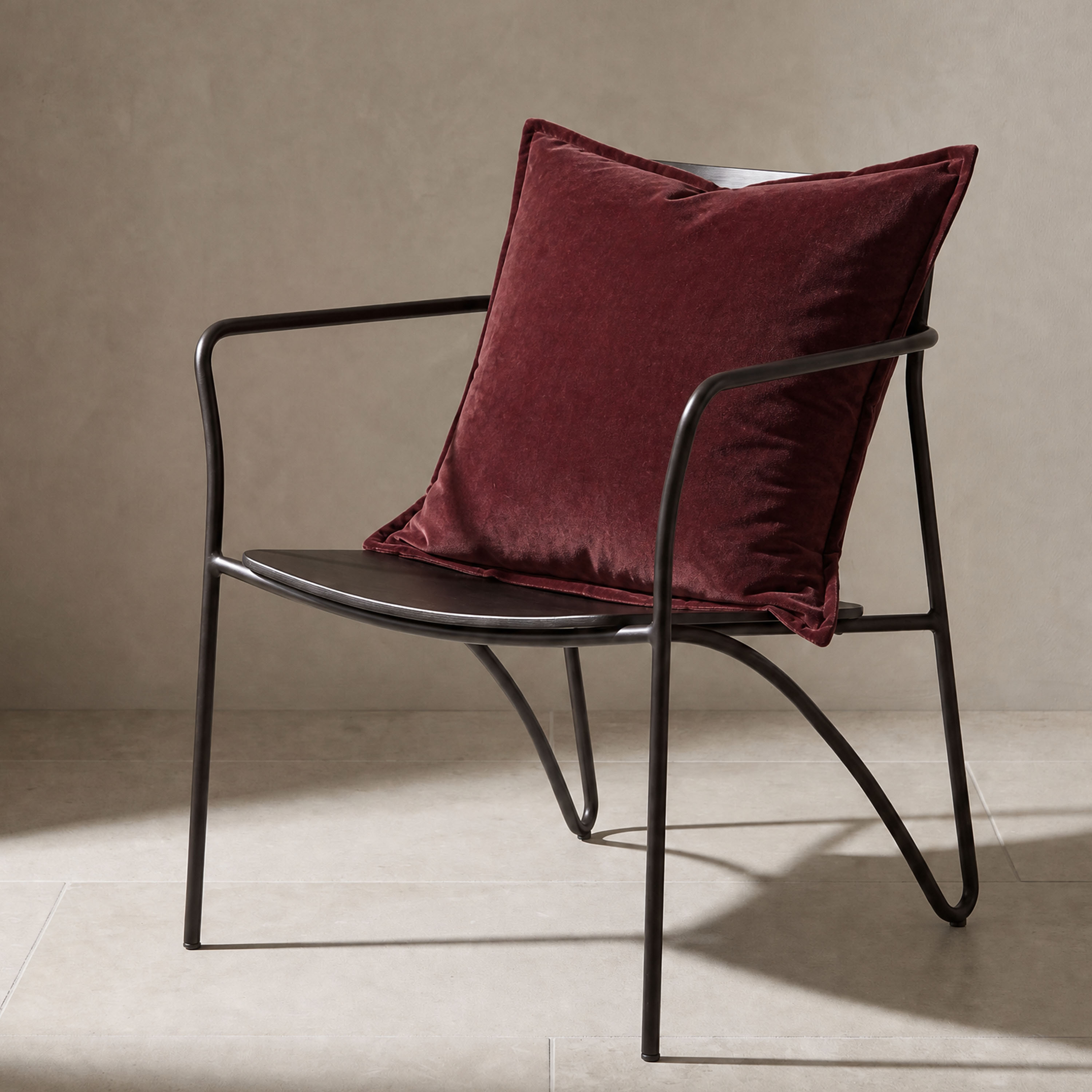 Classic Collection Classic Velvet Kuddfodral Burgundy 50x50