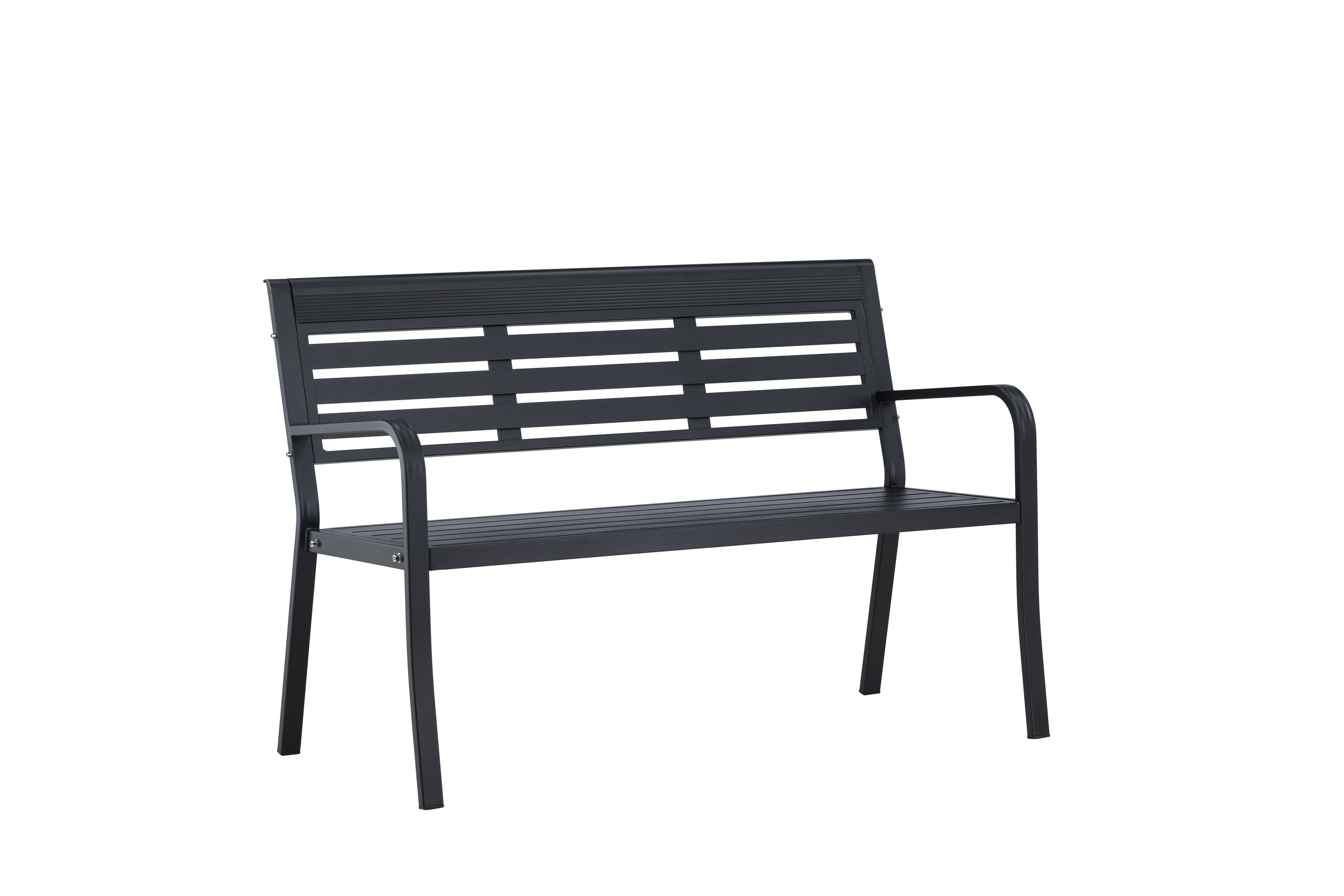 Venture Home - Esme Bänk Black 125cm - Svart