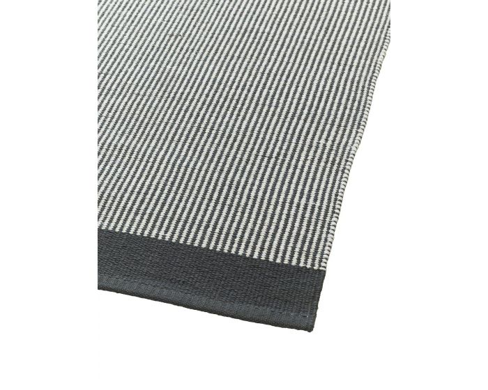 Svanefors Stripe Bomullsteppe Grå 70x240cm