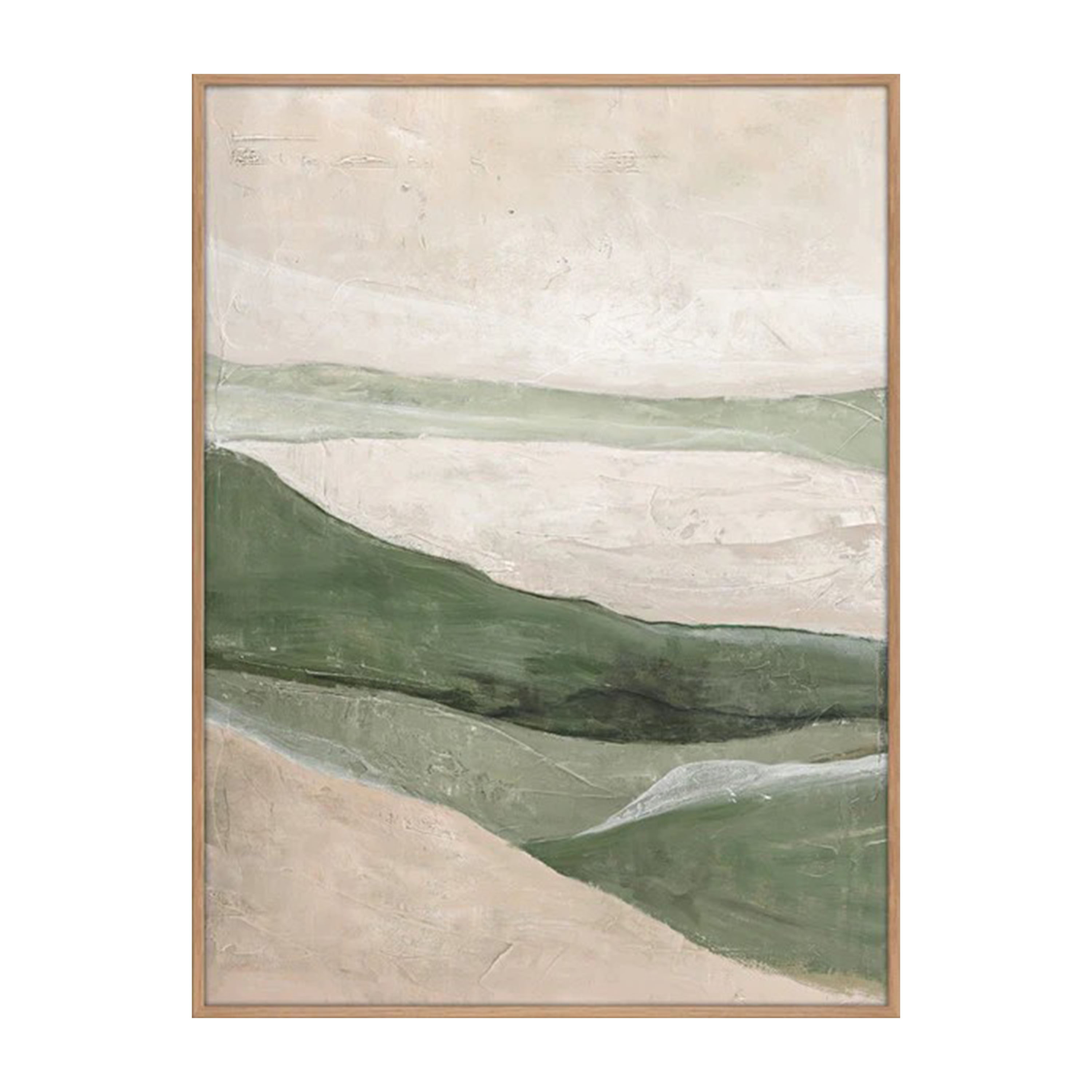 Green Field Tavla Oak Frame 90x120