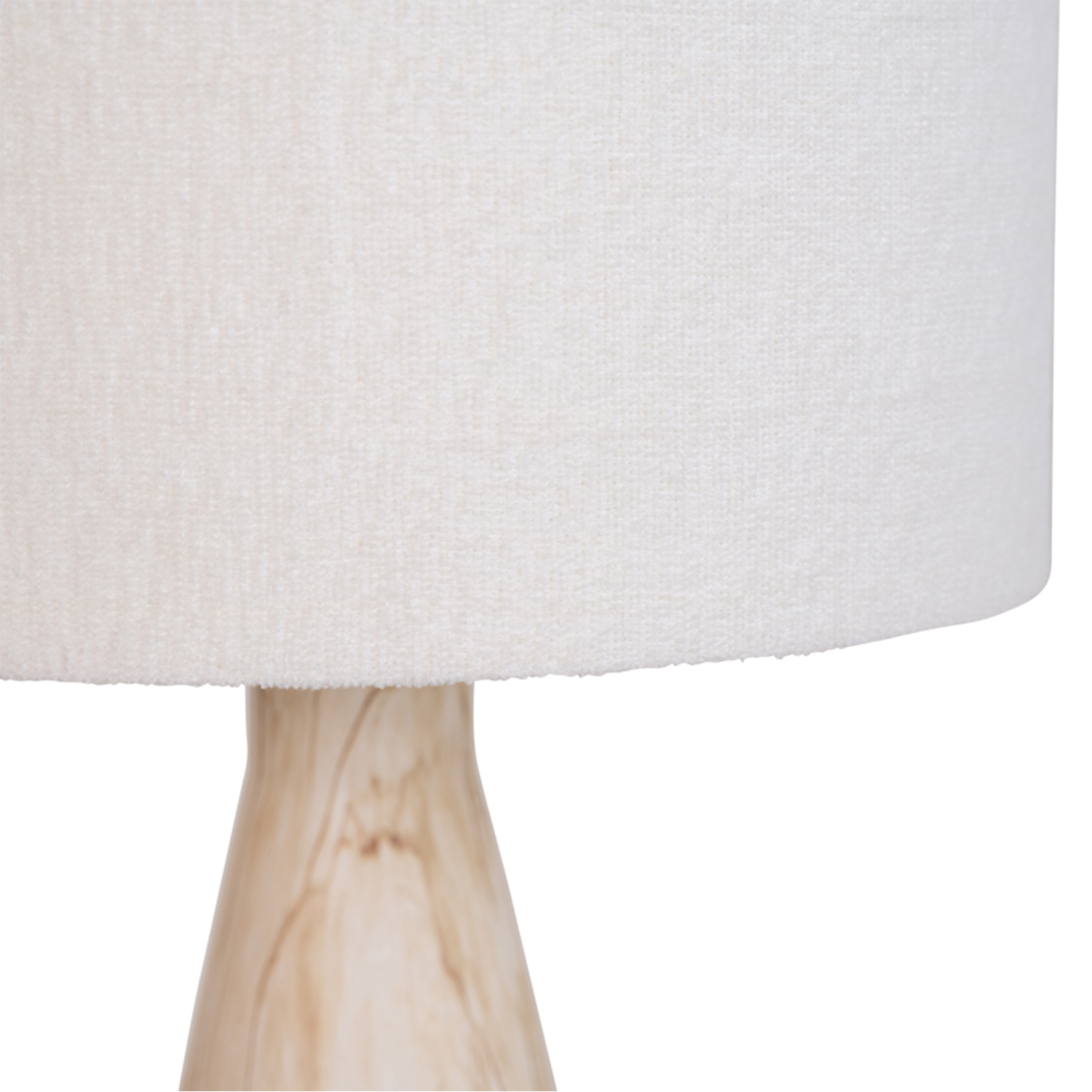 Urban Nature Culture Jun Tischlampe Tavertine/White 50cm