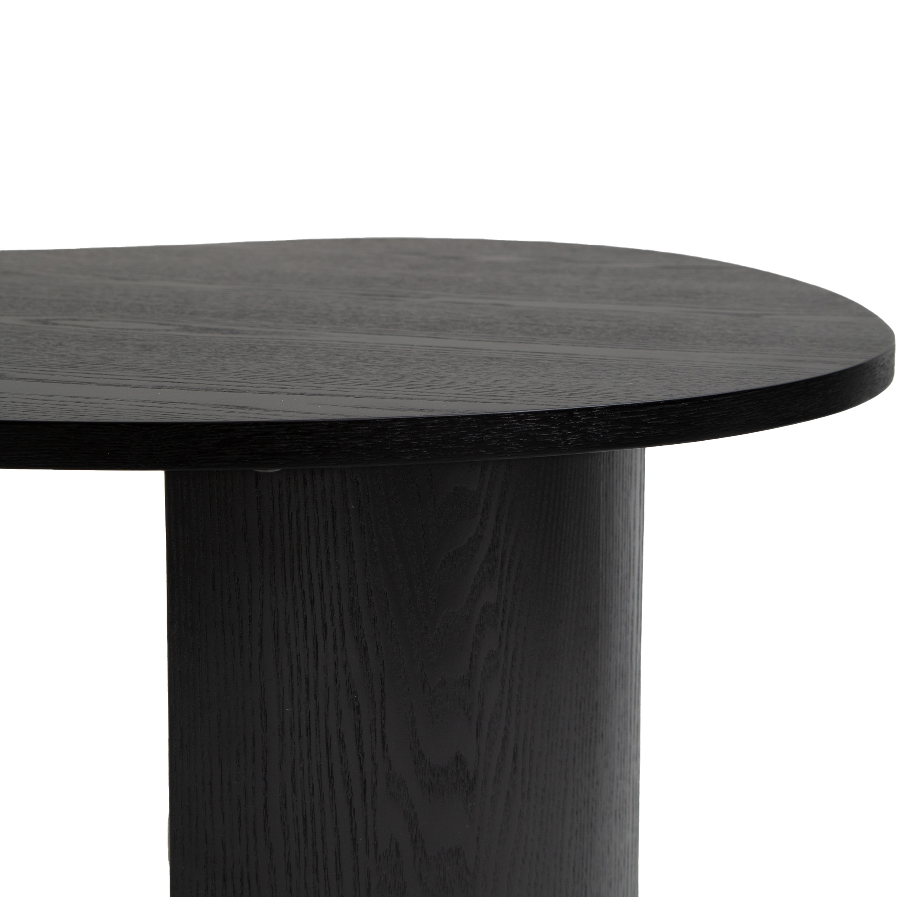 Nordic Home Carolin Sarjapöytä Musta 2 kpl