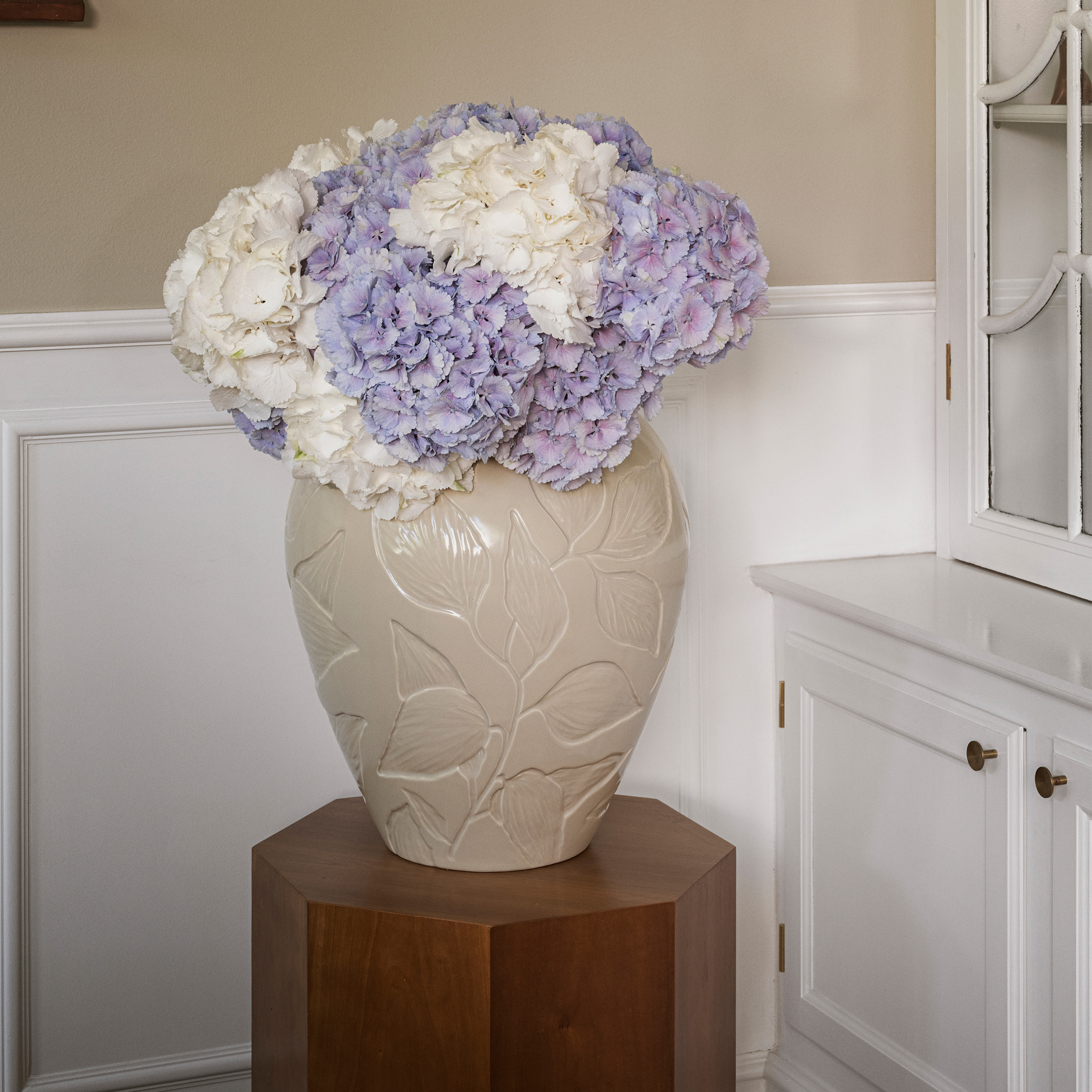 Bergs Potter Florita Vase glasiert Sandstone 45 cm