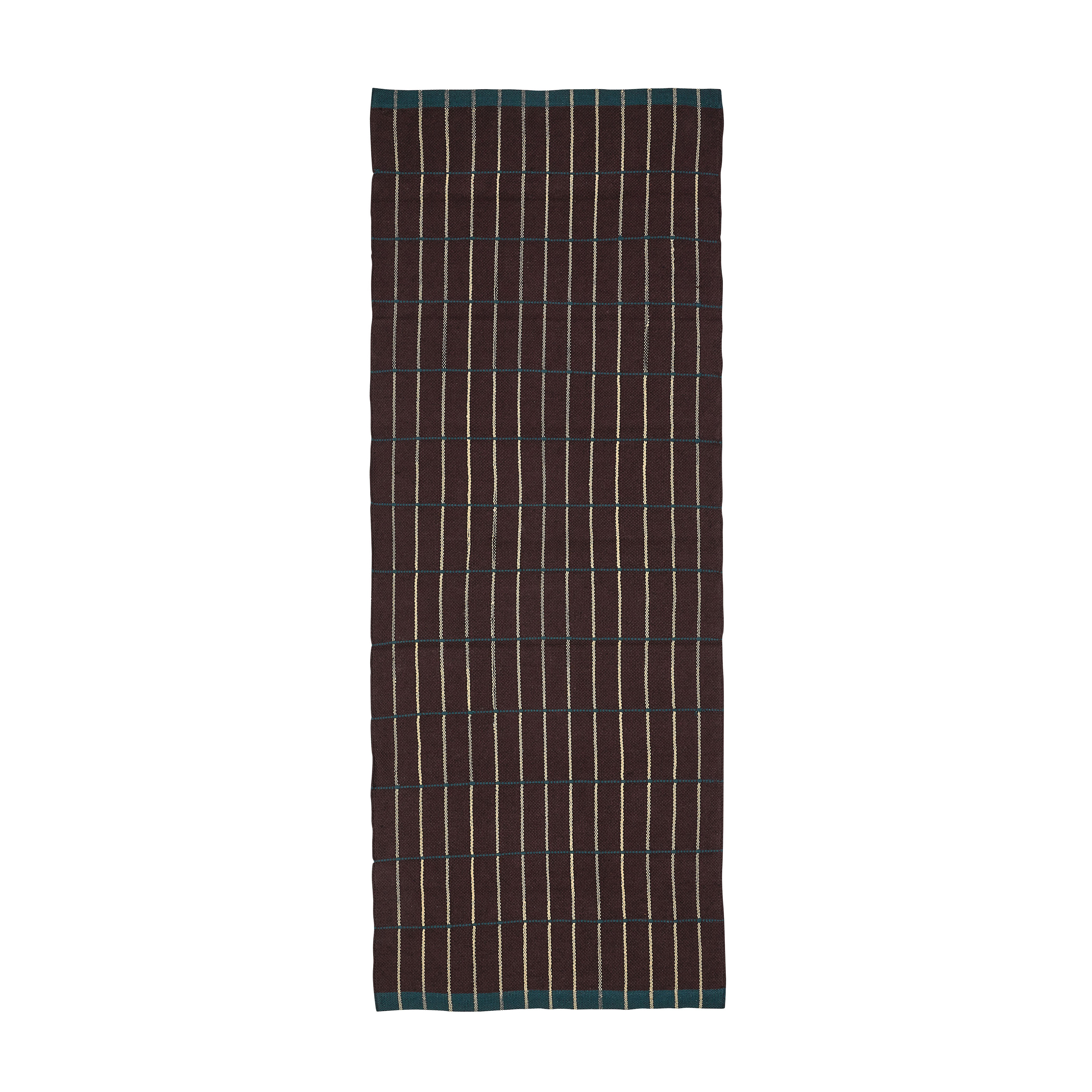 Cottage Läufer Brown 80x200