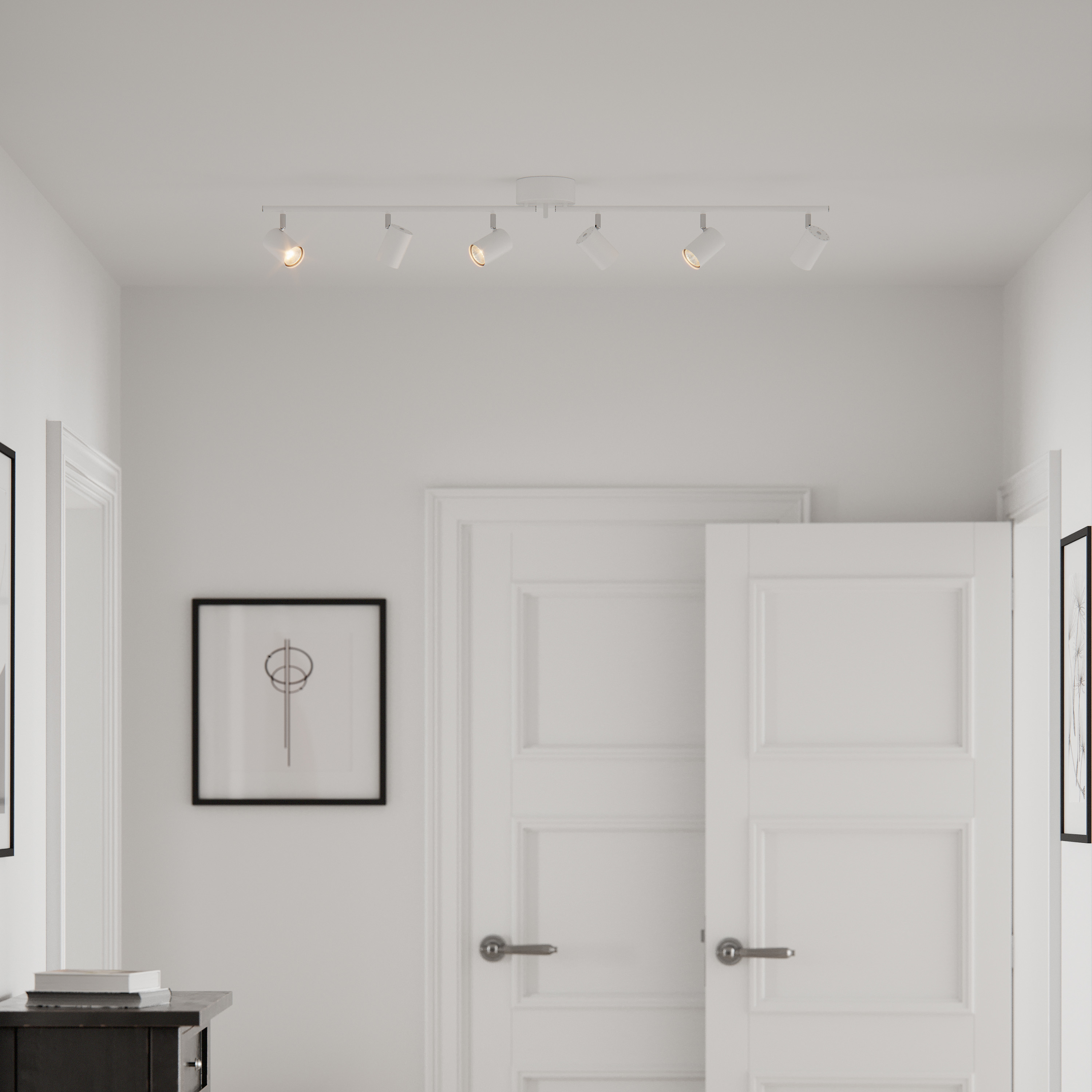 By Rydéns Correct Takspot 6-Låg Matt Vit