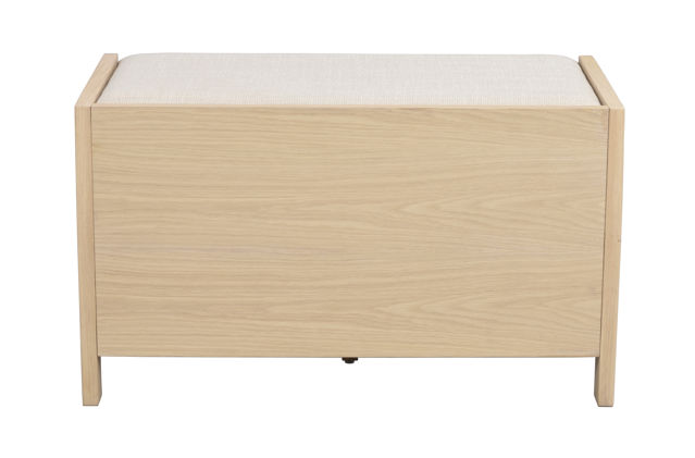 Rowico Home Hillmond Bänk Vitpigmenterad/Beige 80cm