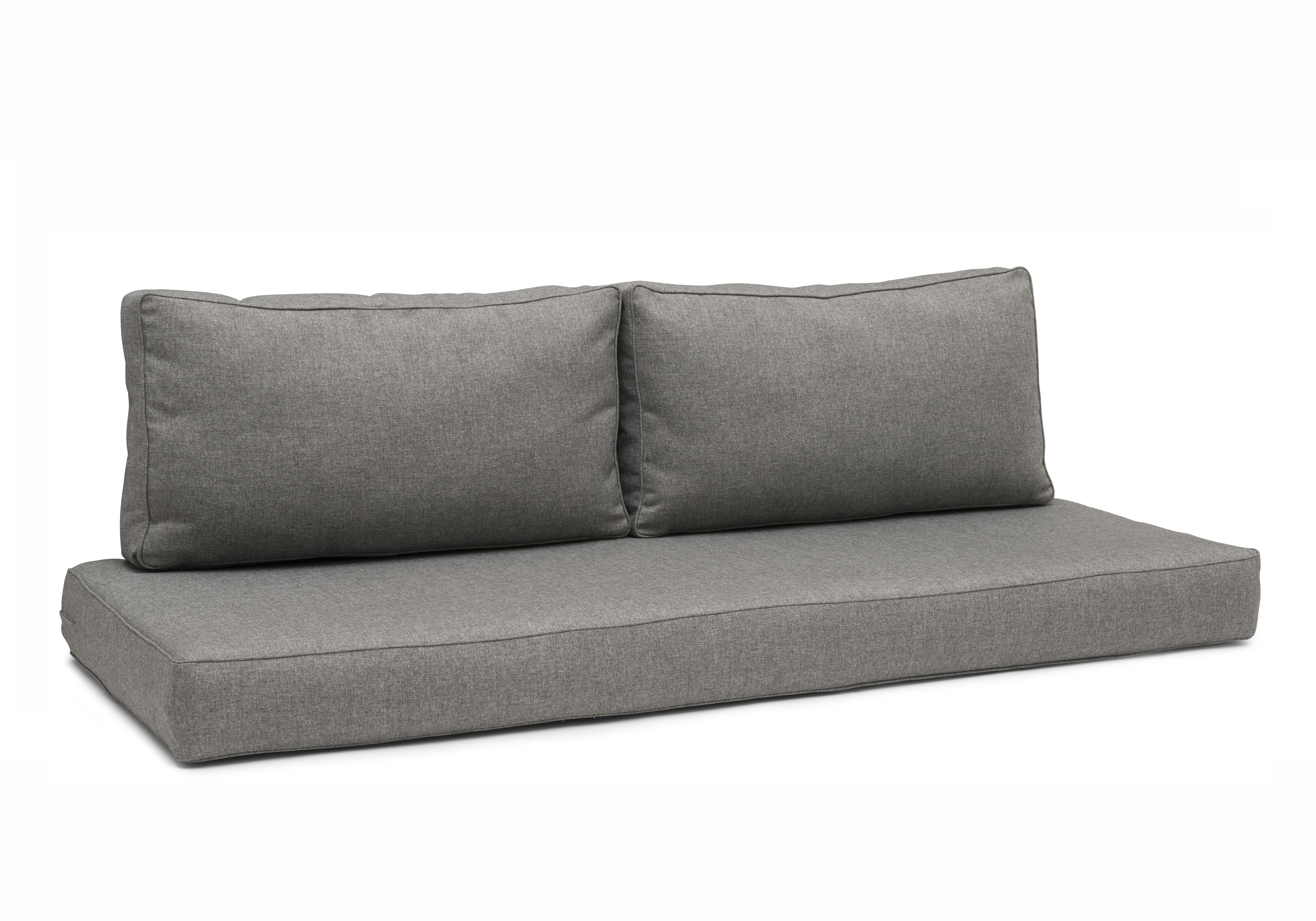 Hillerstorp - Stoltö Putesett Sofa Grå Melange - Puter & putebokser