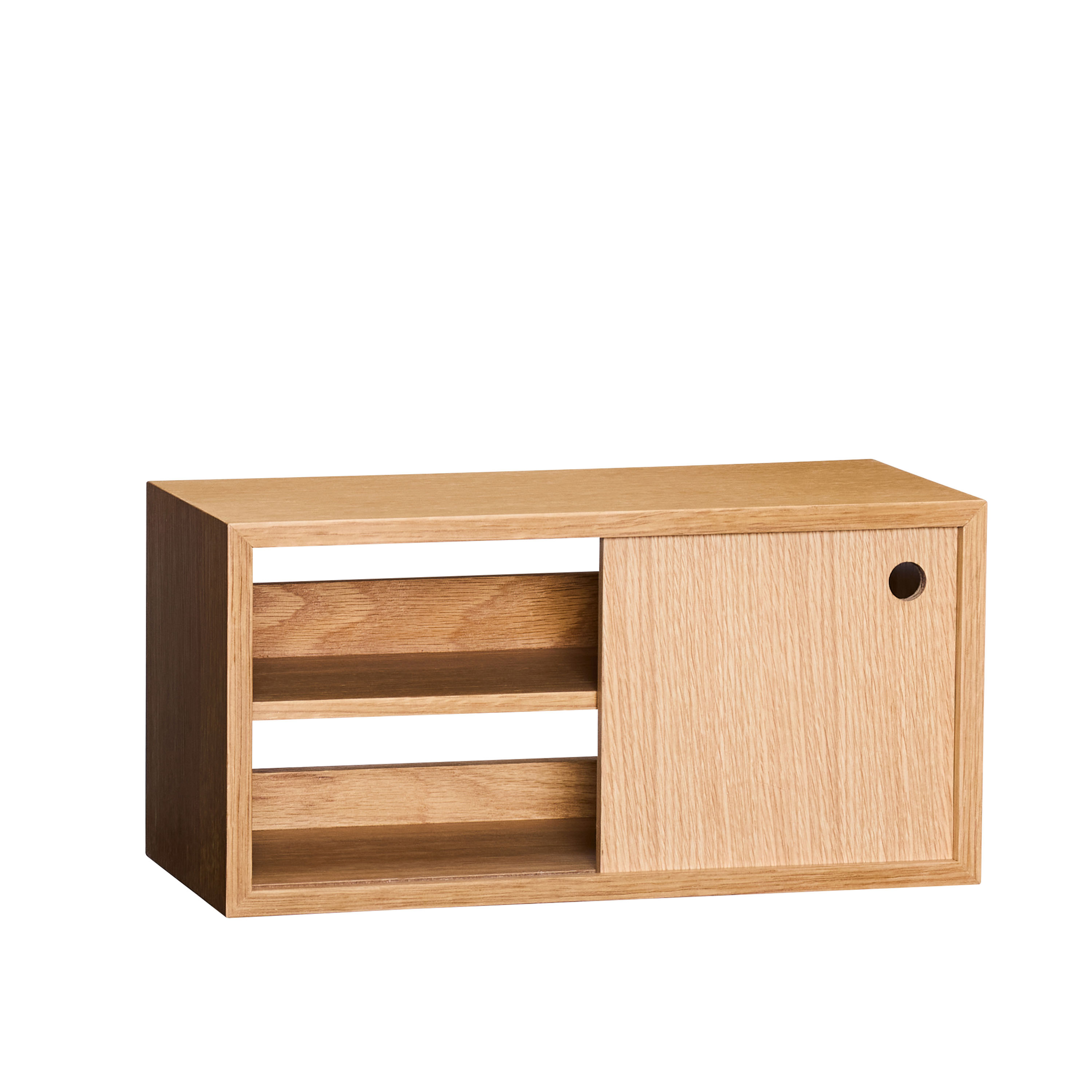 Slide Wall Shelf Oak 20x40