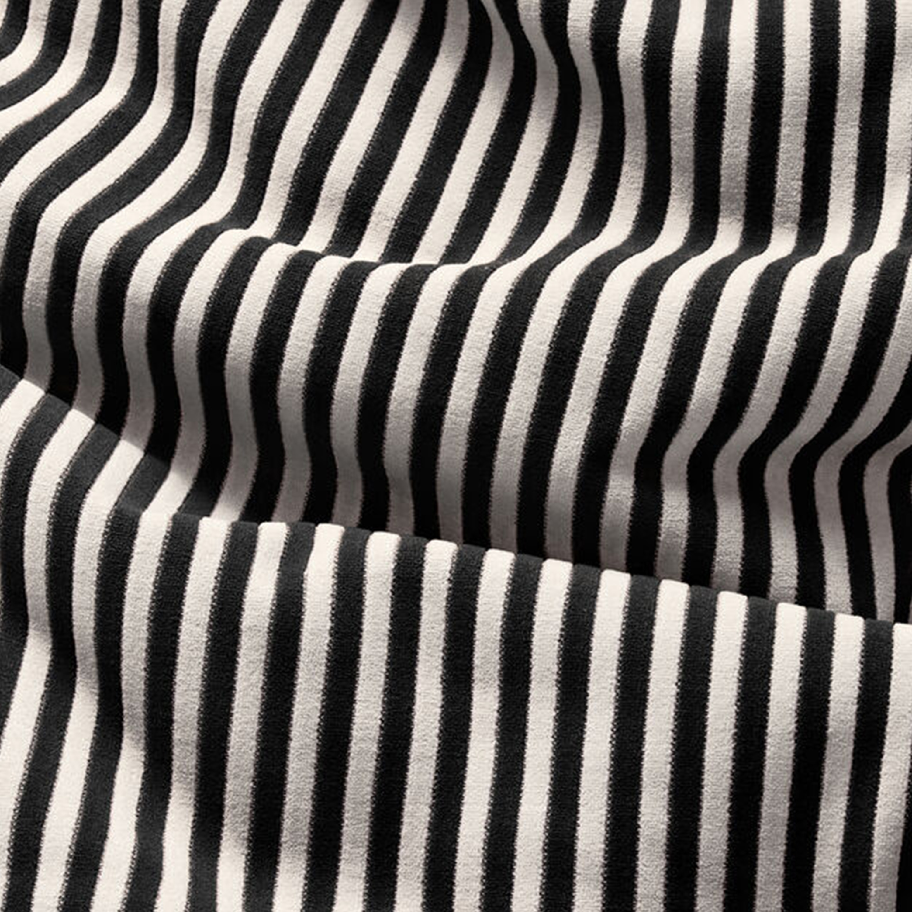 Fatboy Original Slim Terry Sittepuff Svart Krem