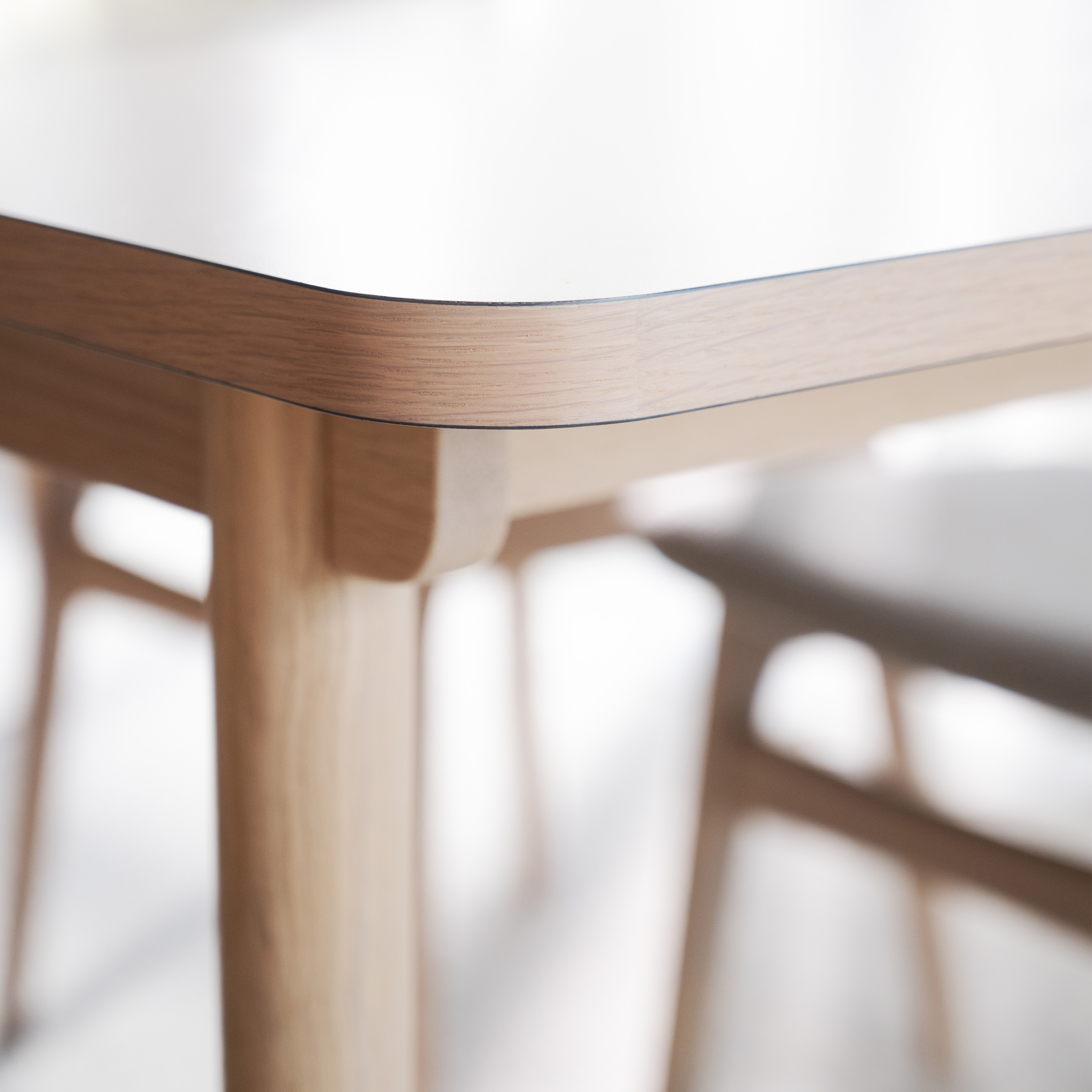 Rowico Home Fairmount Matbord Beige/Vitpigmenterad Ek 220x95