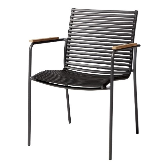 Cinas - Mood Classic Karmstol Anthracite - Svart