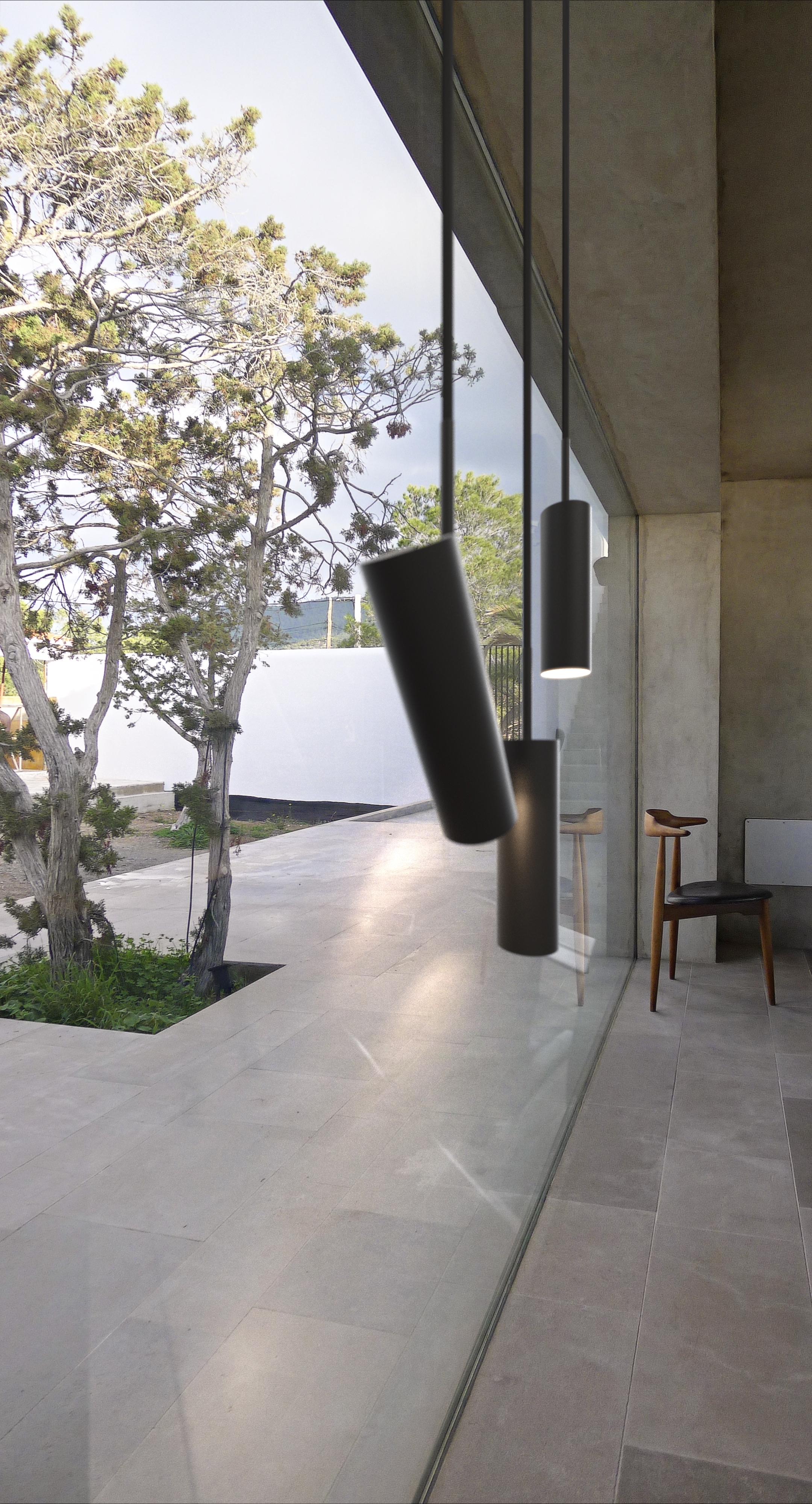 Design For The People MIB 6 Spotlight Taklampa Svart