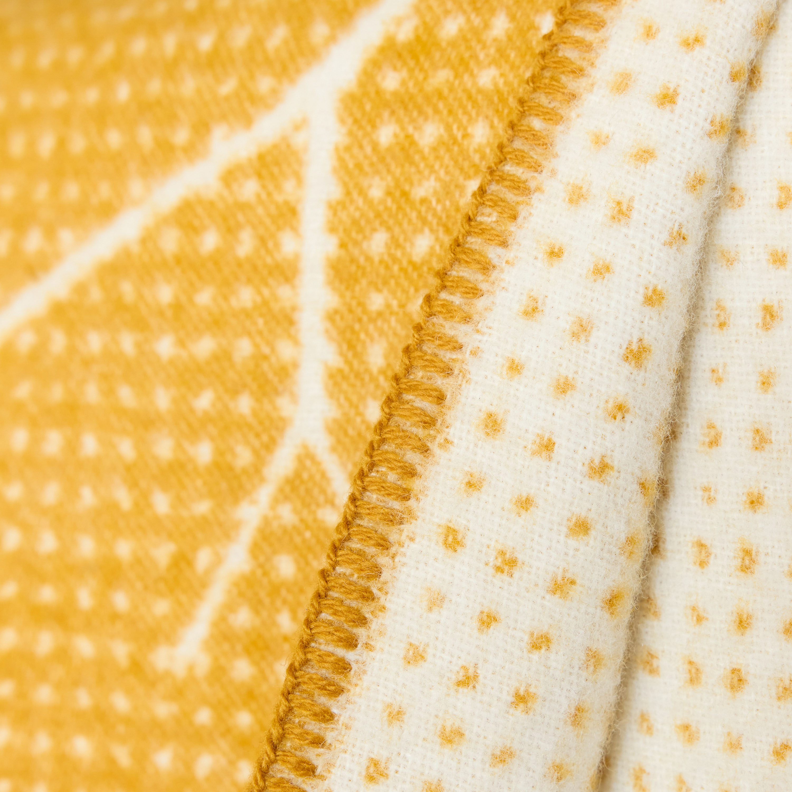 Northern Fall Pledd Gul 130x170