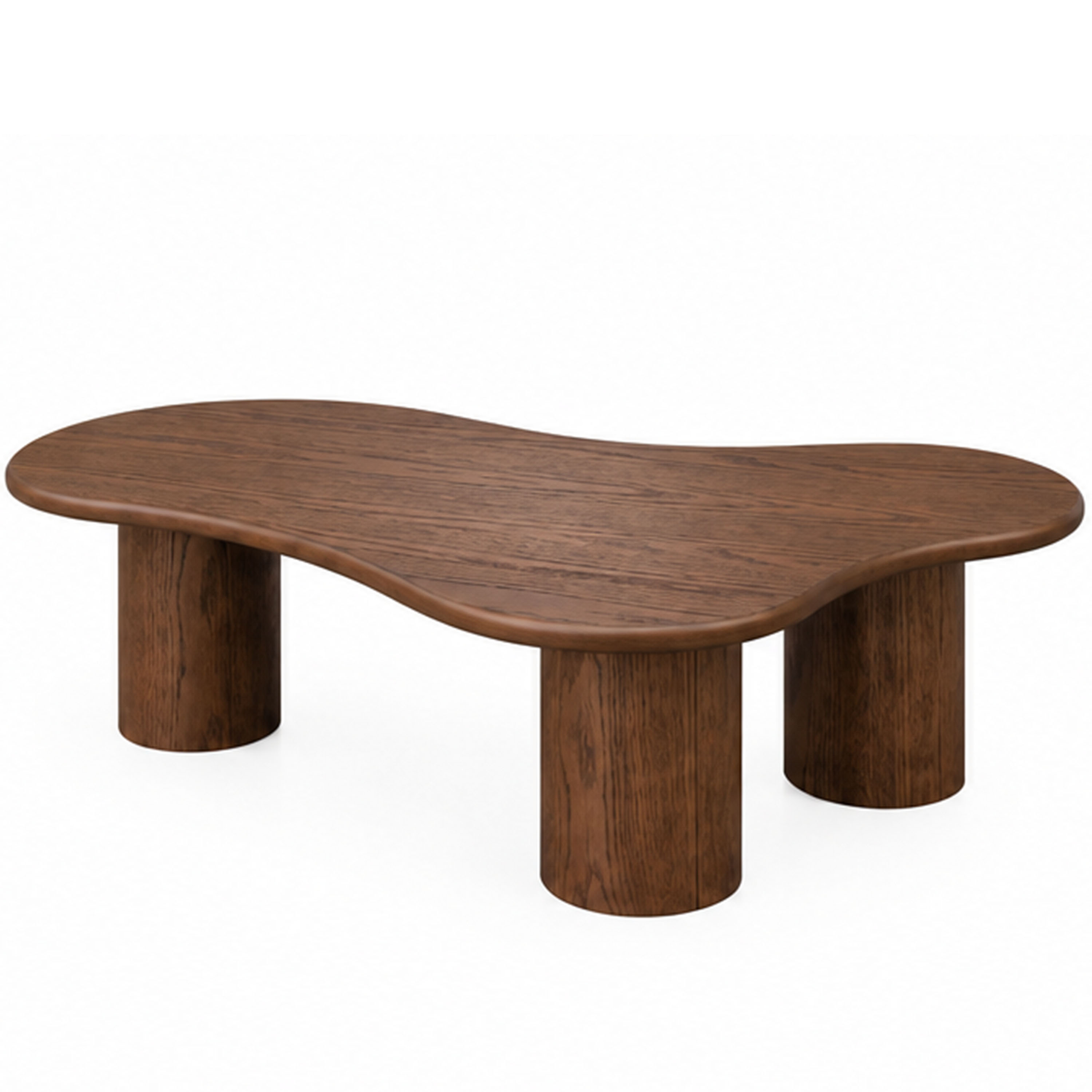 Mocha Couchtisch Hellbraun Gebeizte Eiche 120cm