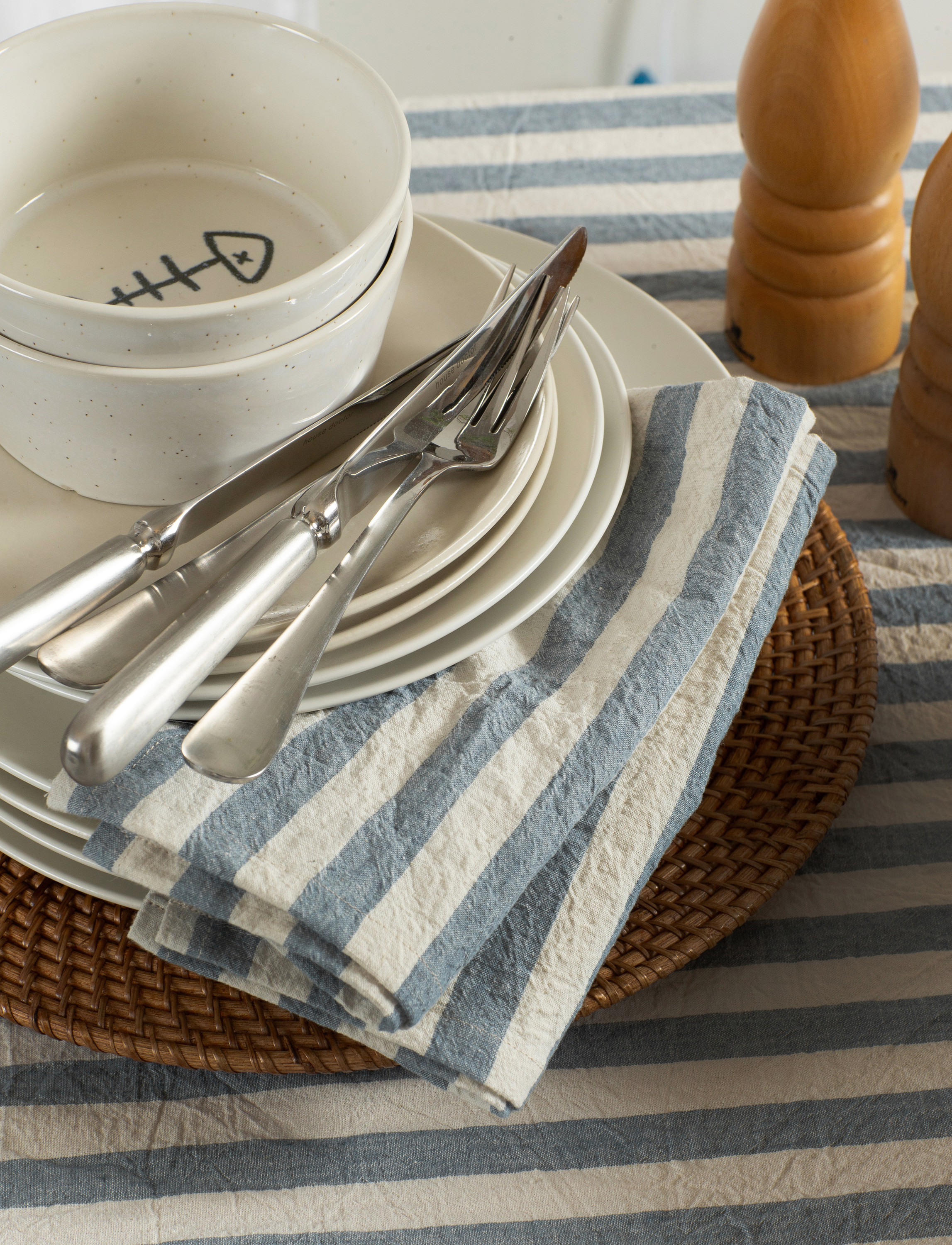 Himla Riviera Servett Azur 45x45 4-pack