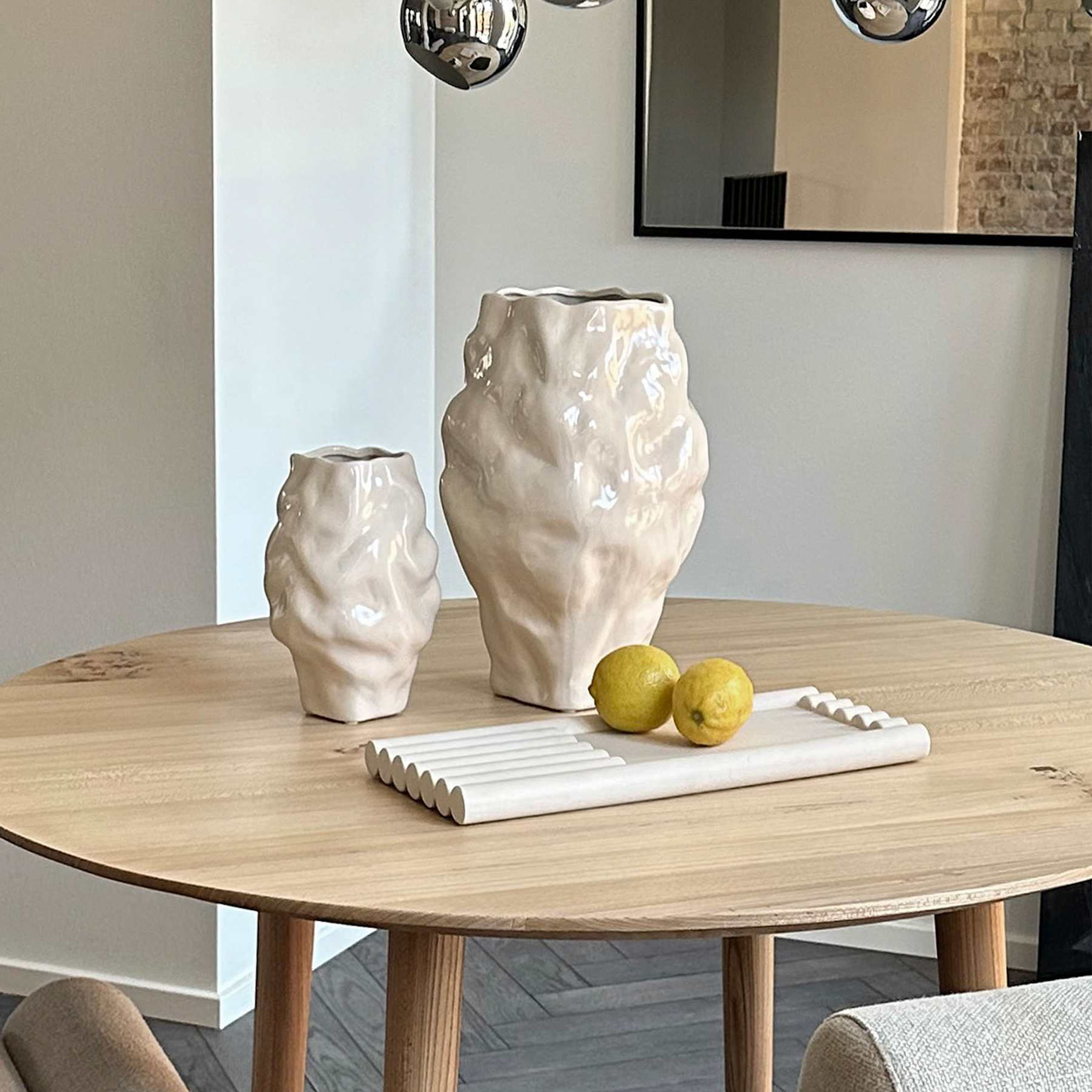 101 Copenhagen Katachi Maljakko Glaze Birch High Mini