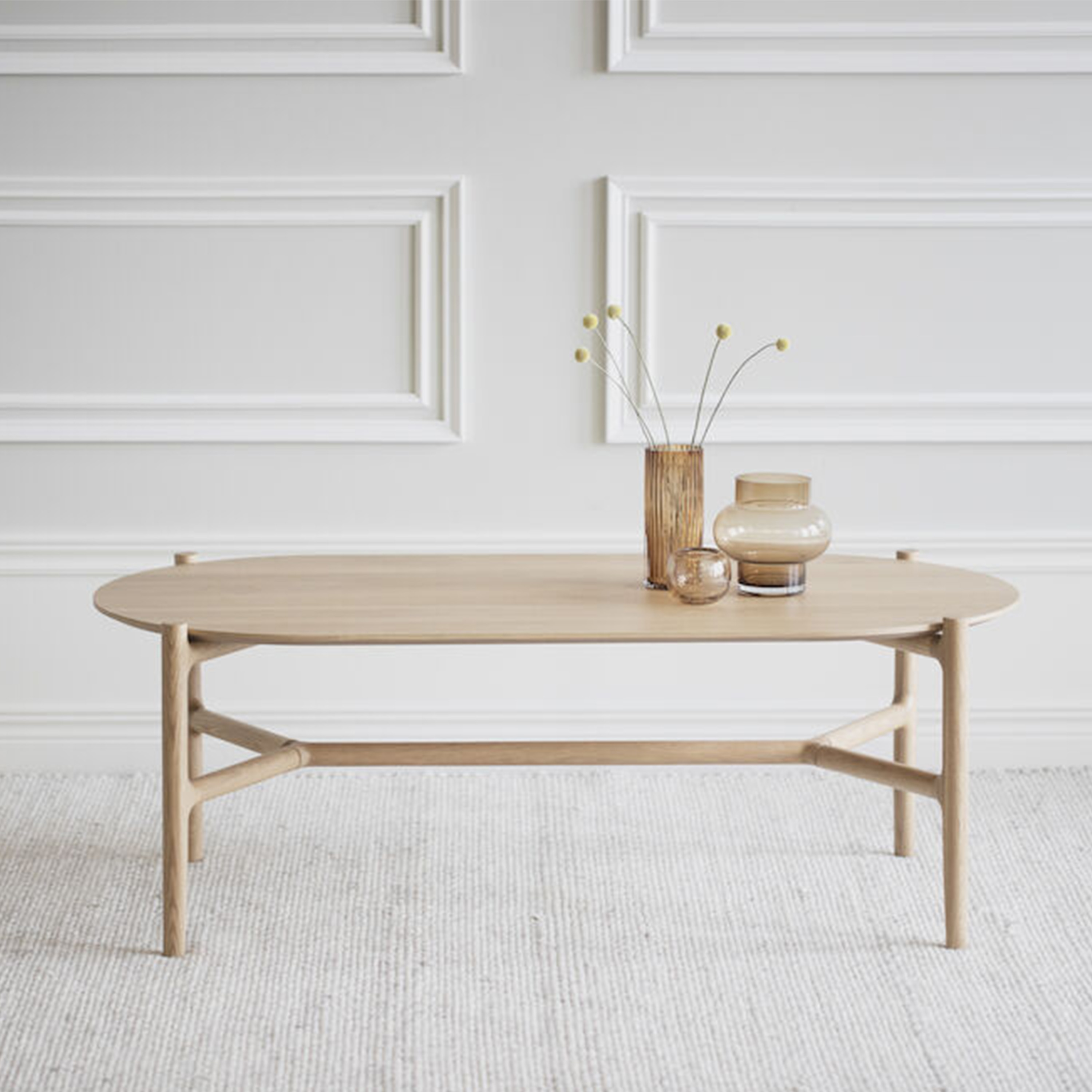 Rowico Home Holton Soffbord Ovalt Ek 130x65cm