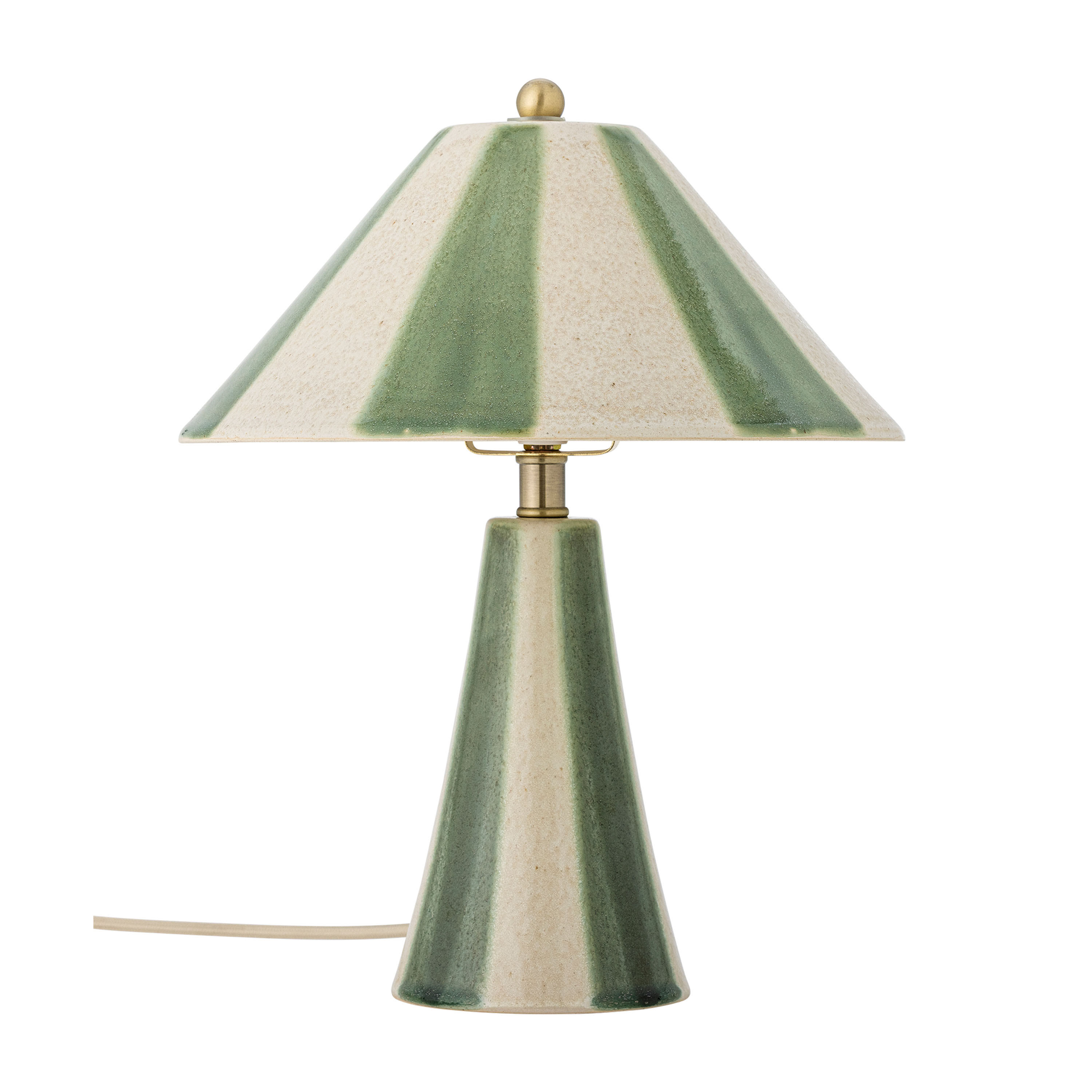 Olive Table Lamp Multi 35cm