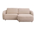 Norris 3-sits Soffa Schäslong Höger Ljusbeige 226cm