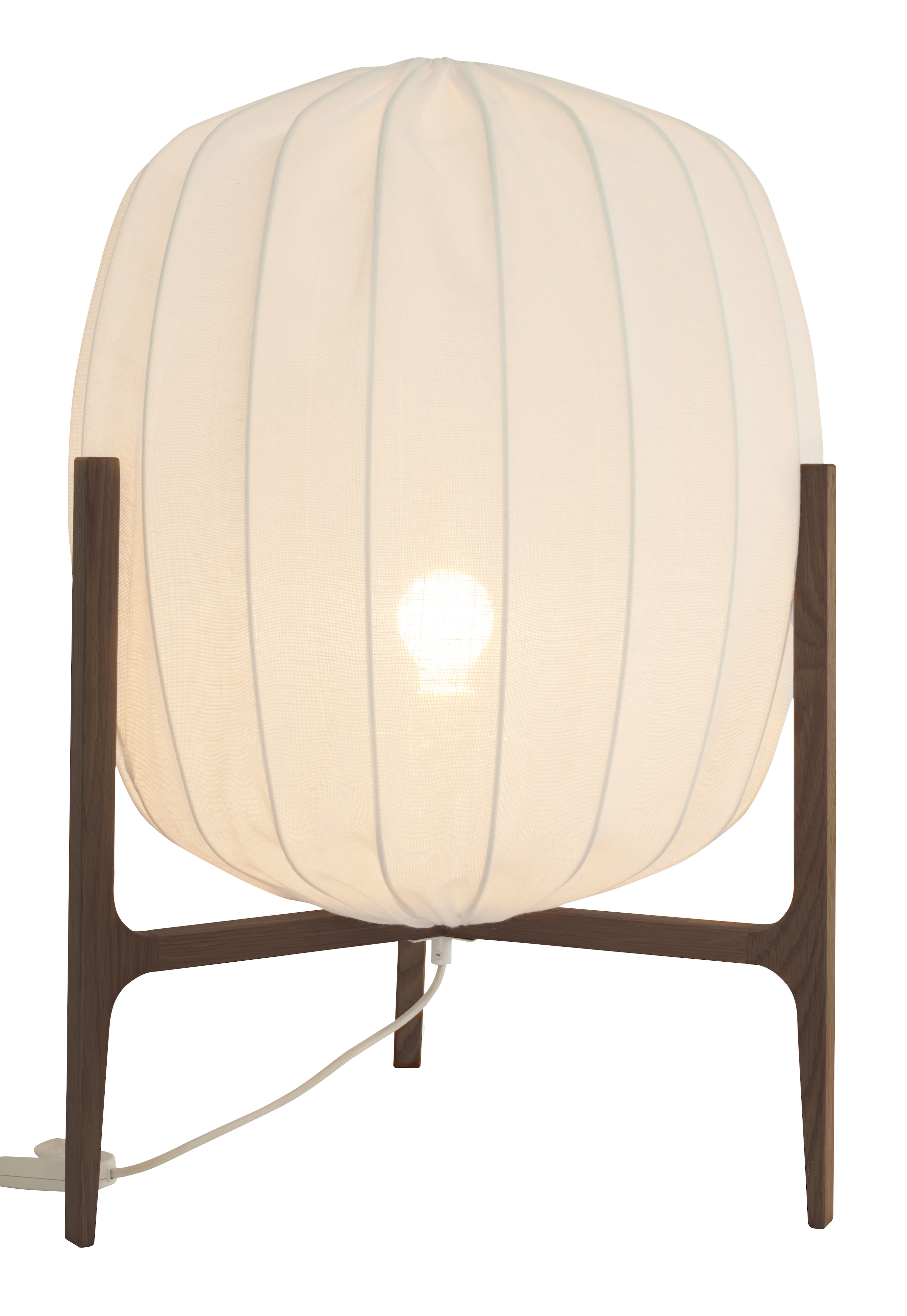 Watt &amp; Veke Prisma Golvlampa Dunkle Esche/Weiß 69cm