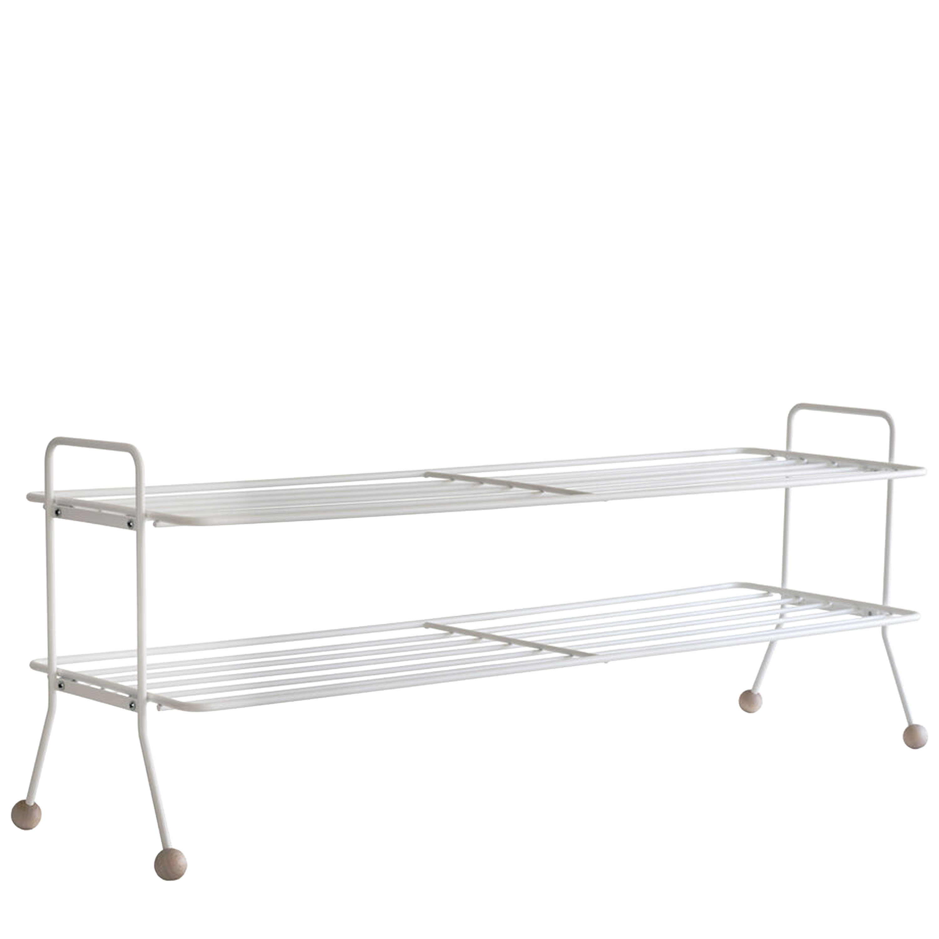 Bill Schuhregal Weiß Large