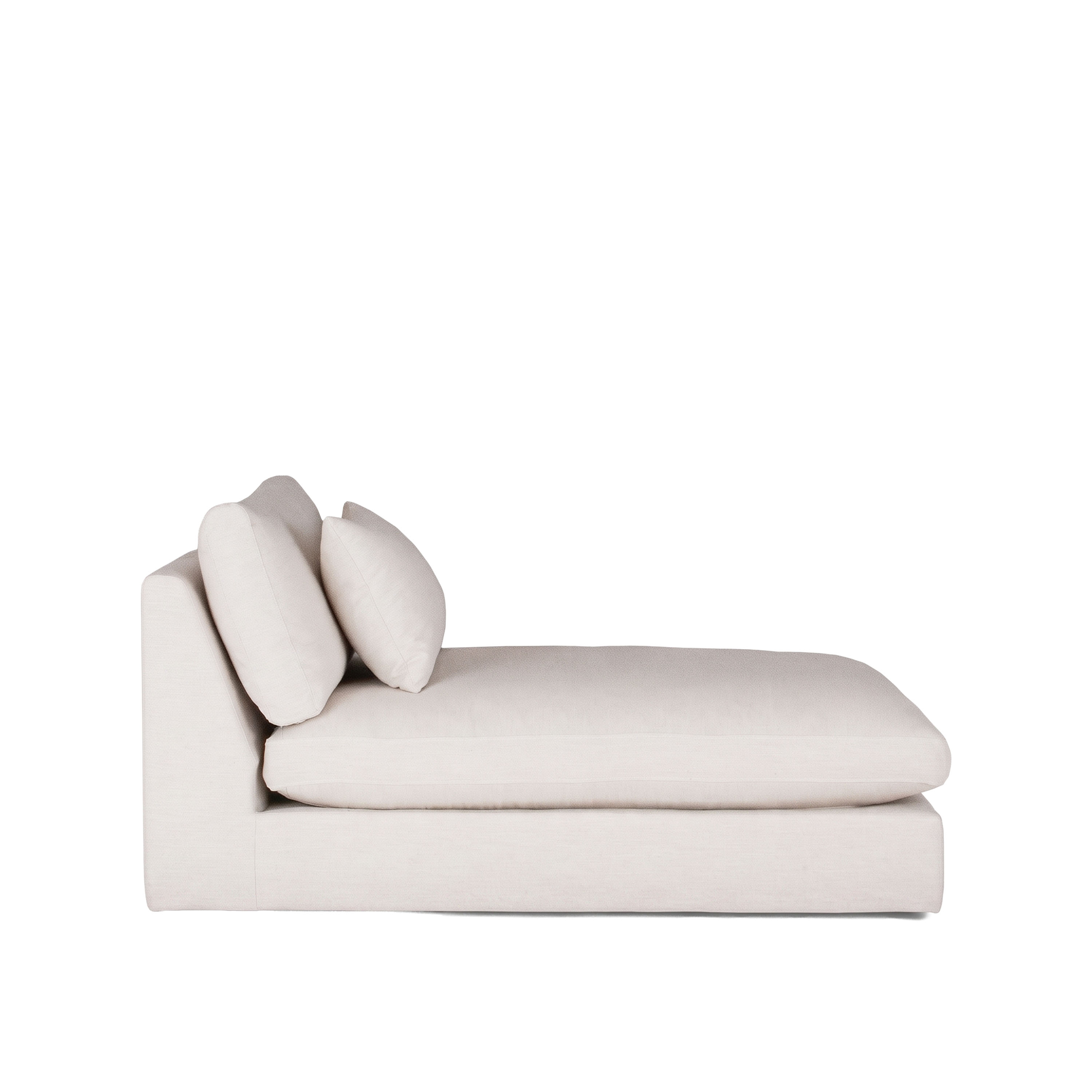 Isola Chaise Module Linen 110x160